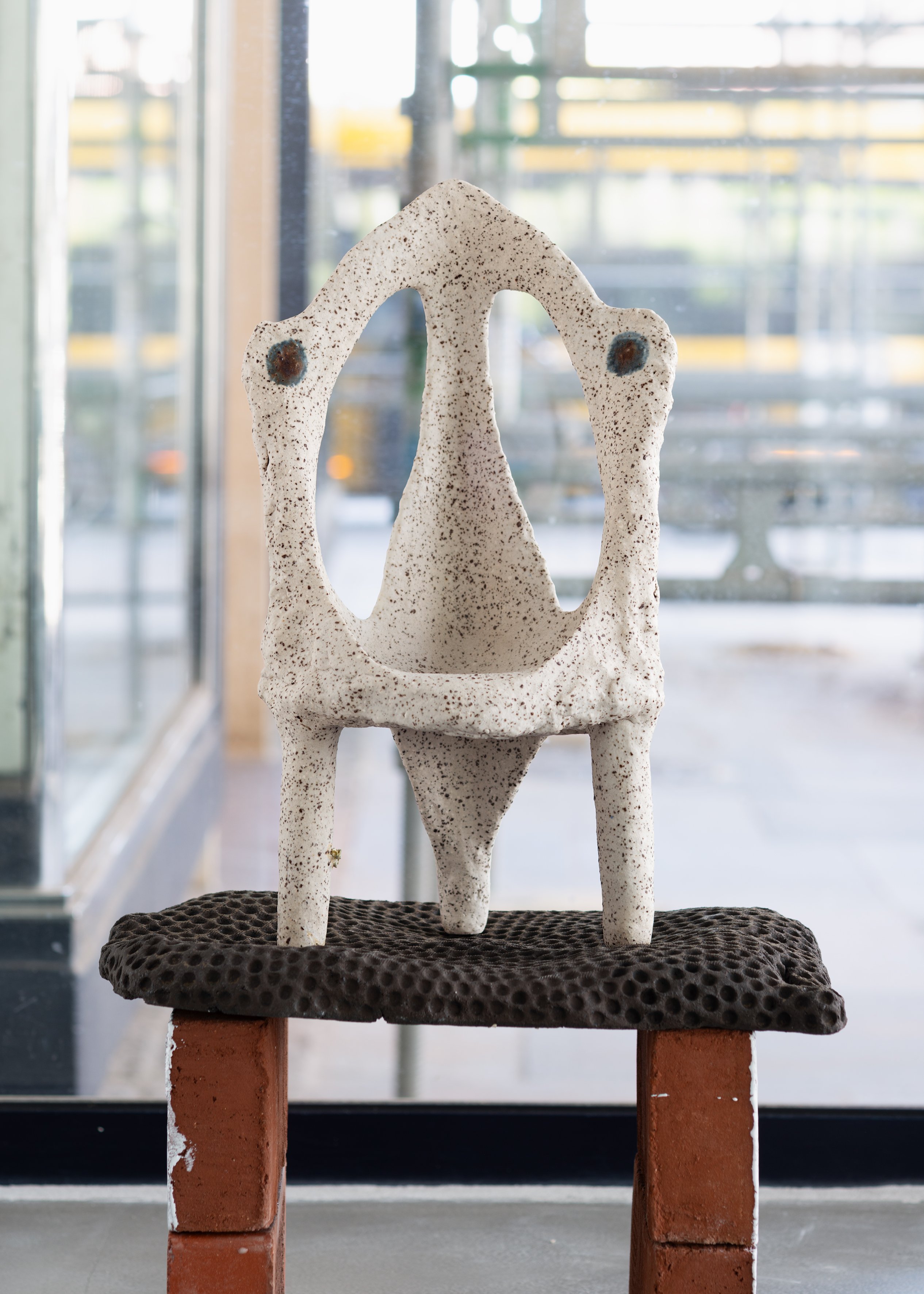 Pernille Pontoppidan, <I>Uden titel (vugge)</i>, 2025. Foto: Jacob Friis-Holm Nielsen