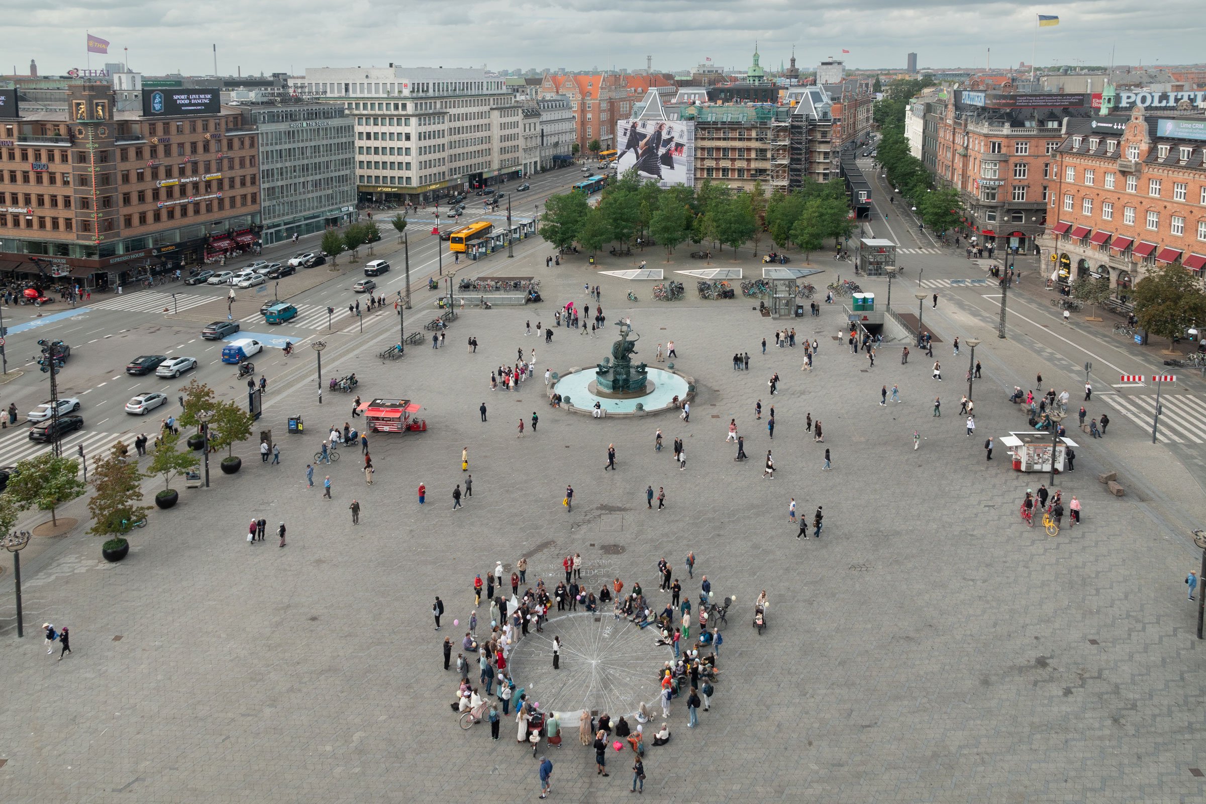 Sophie Dupont: <i>Breathing Peace. International Day of Peace 21 September 2025. Sunrise to Sunset (6:53-19:11)</i>. CAFx. Foto: Bar Mayer