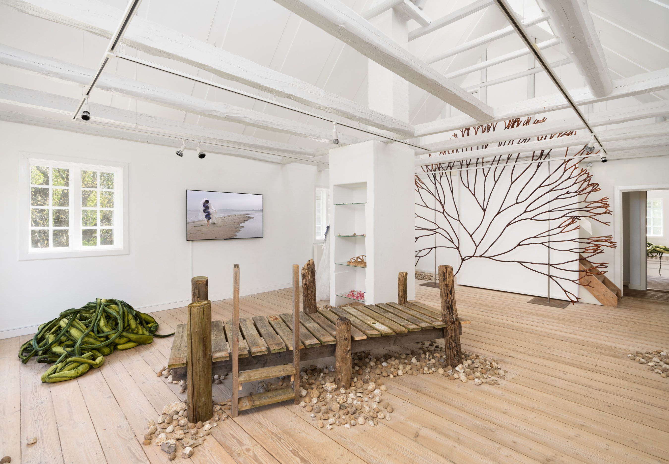 Ingela Ihrman, <i>Dronningens Kløft</i> på Munkeruphus. Foto: David Stjernholm.