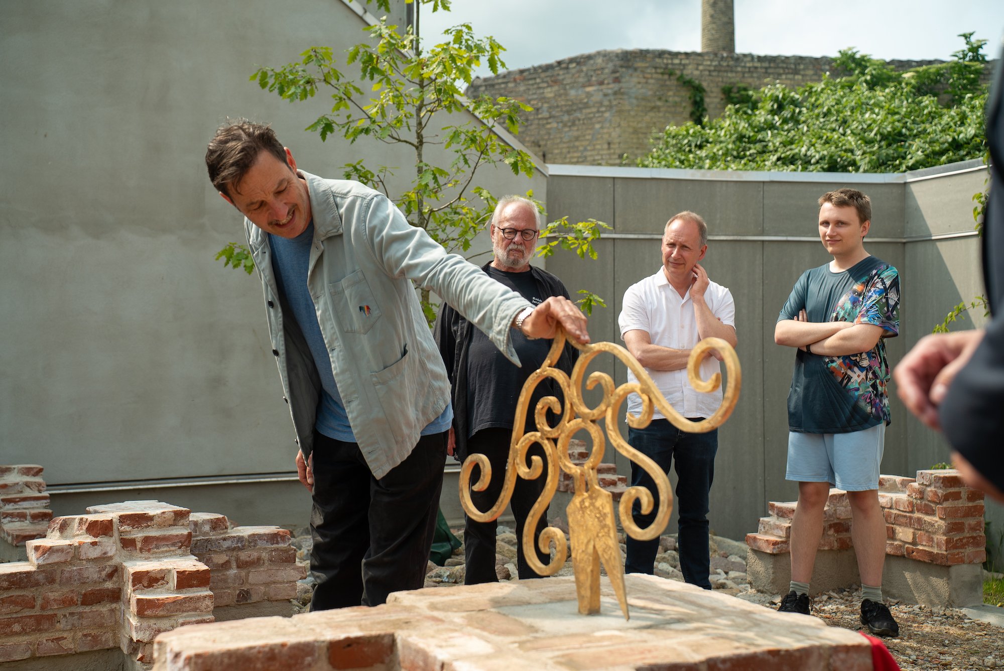 Søren Lose, indvielse af <i>Nummer 18</i> Kunstværk og bæredygtig bypark