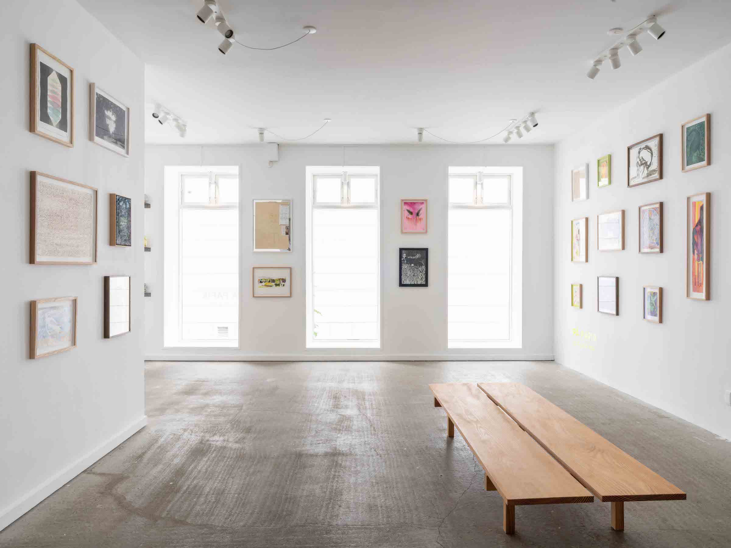 På papir udstillingsfoto. Foto: Andreas Bastiansen.