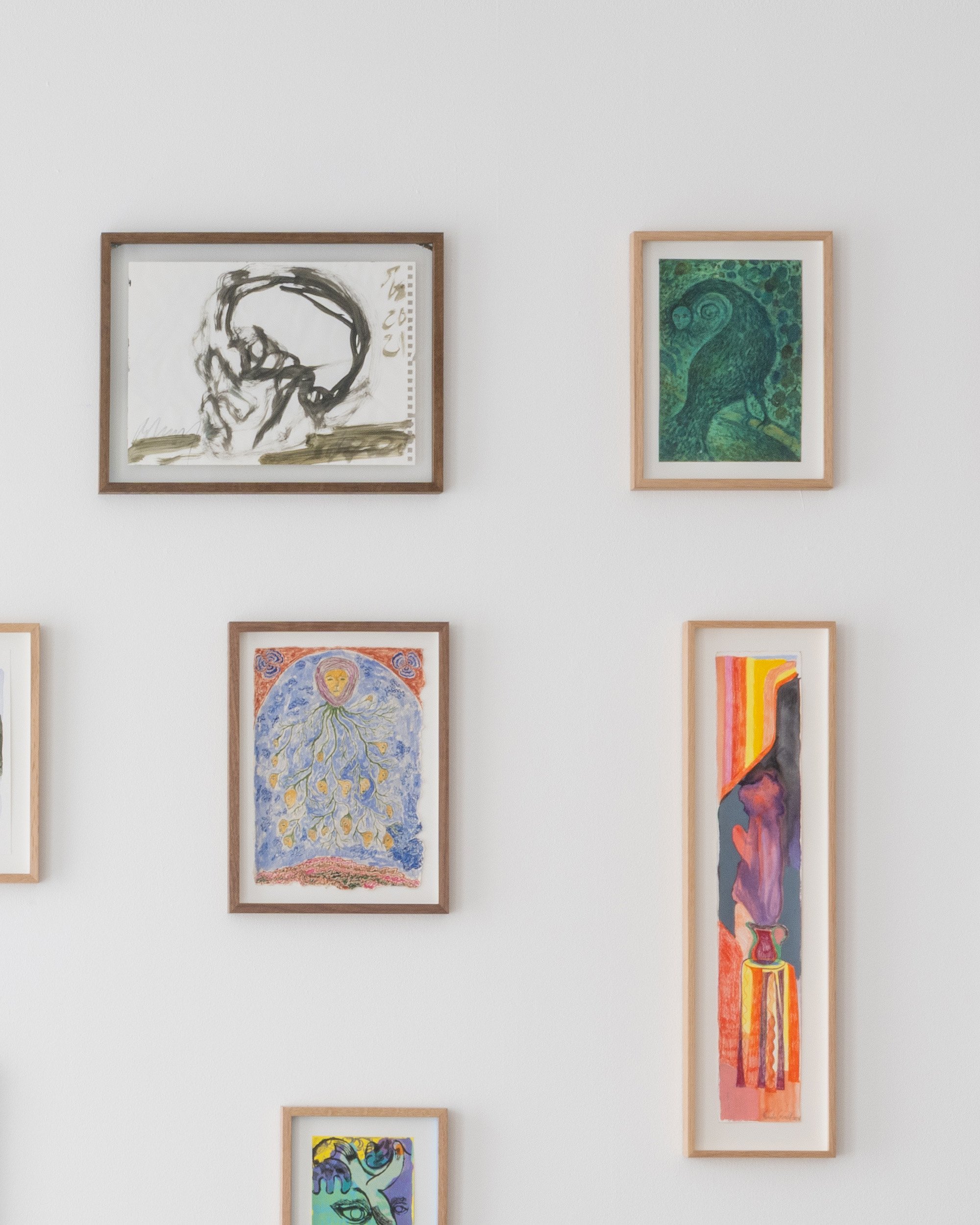 <i>På papir</i> udstillingsfoto (udsnit). Foto: Andreas Bastiansen.