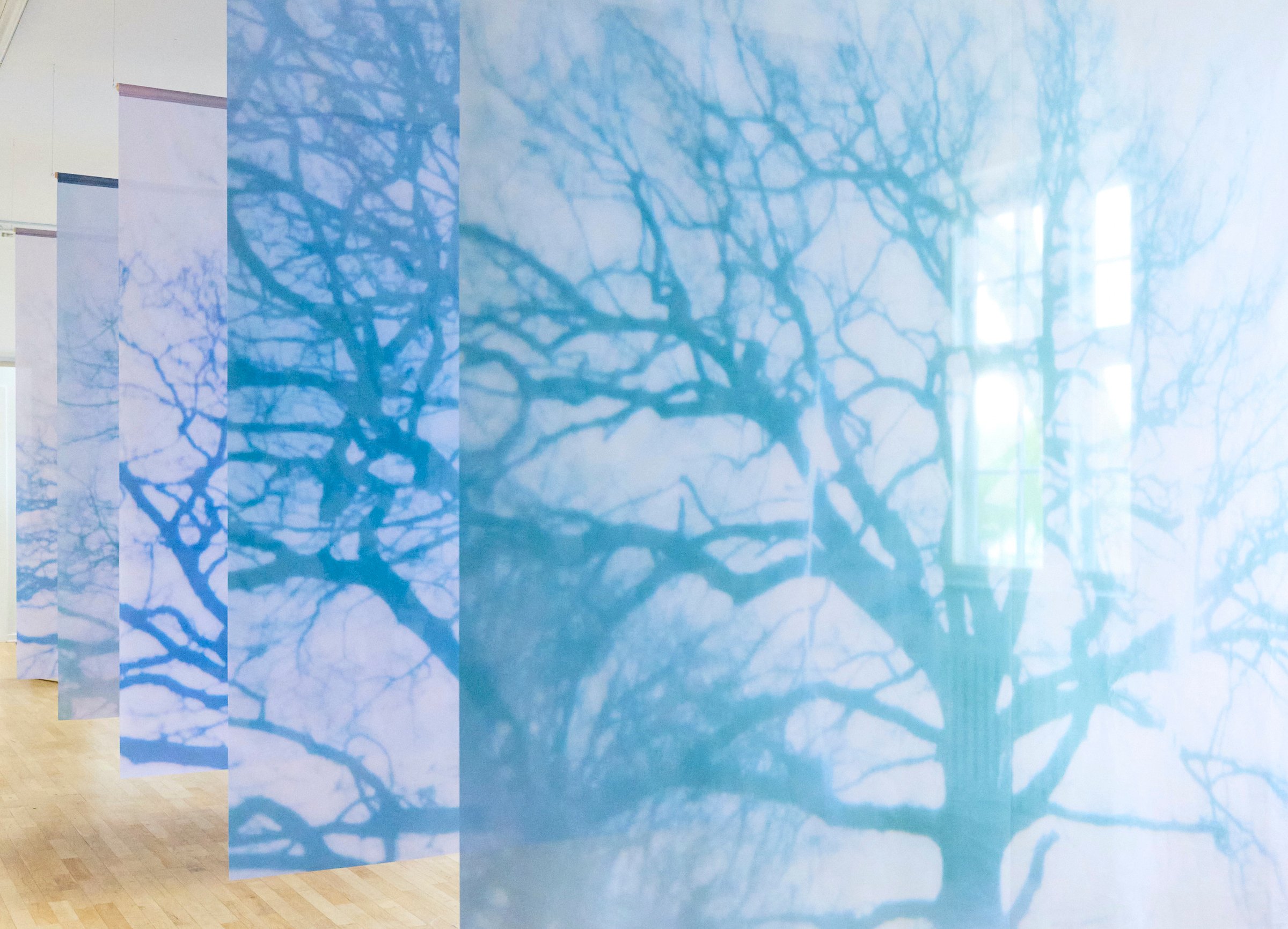 Astrid Kruse Jensen, <i>Traces Of A New Beginning</i>. Installationsview, 2025. Viborg Kunsthal. Foto: Enneke Hempen