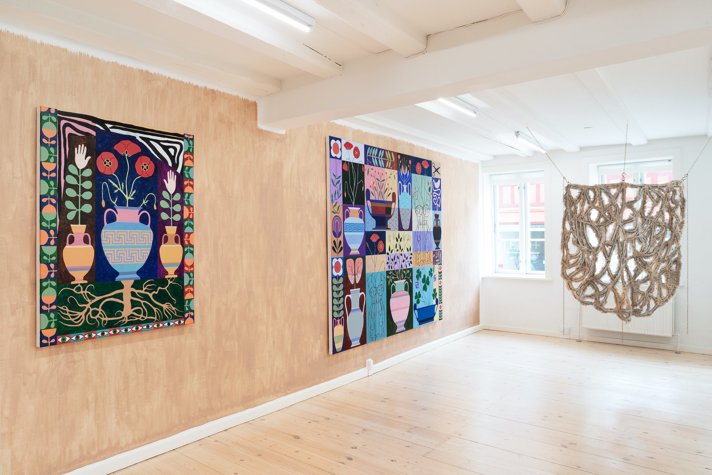 Installationsfoto. Foto: Jacob Friis-Holm Nielsen.