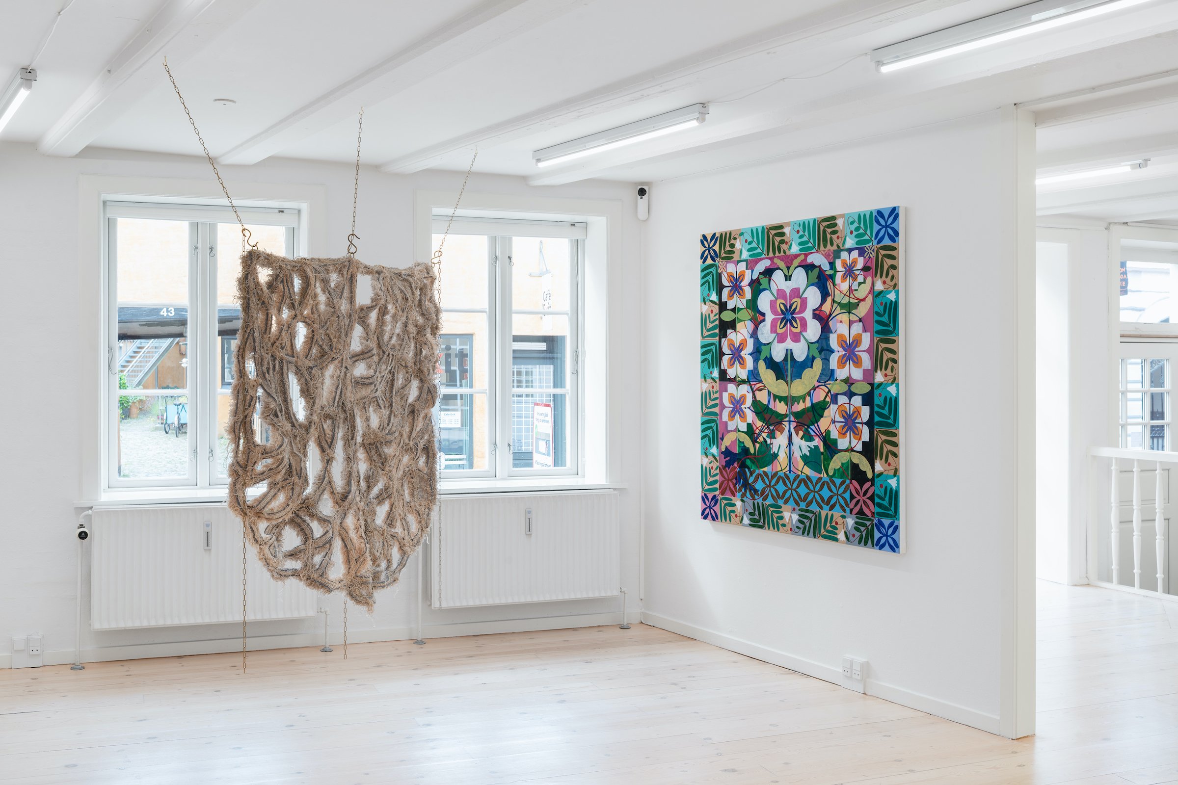 Installationsfoto. Foto: Jacob Friis-Holm Nielsen.