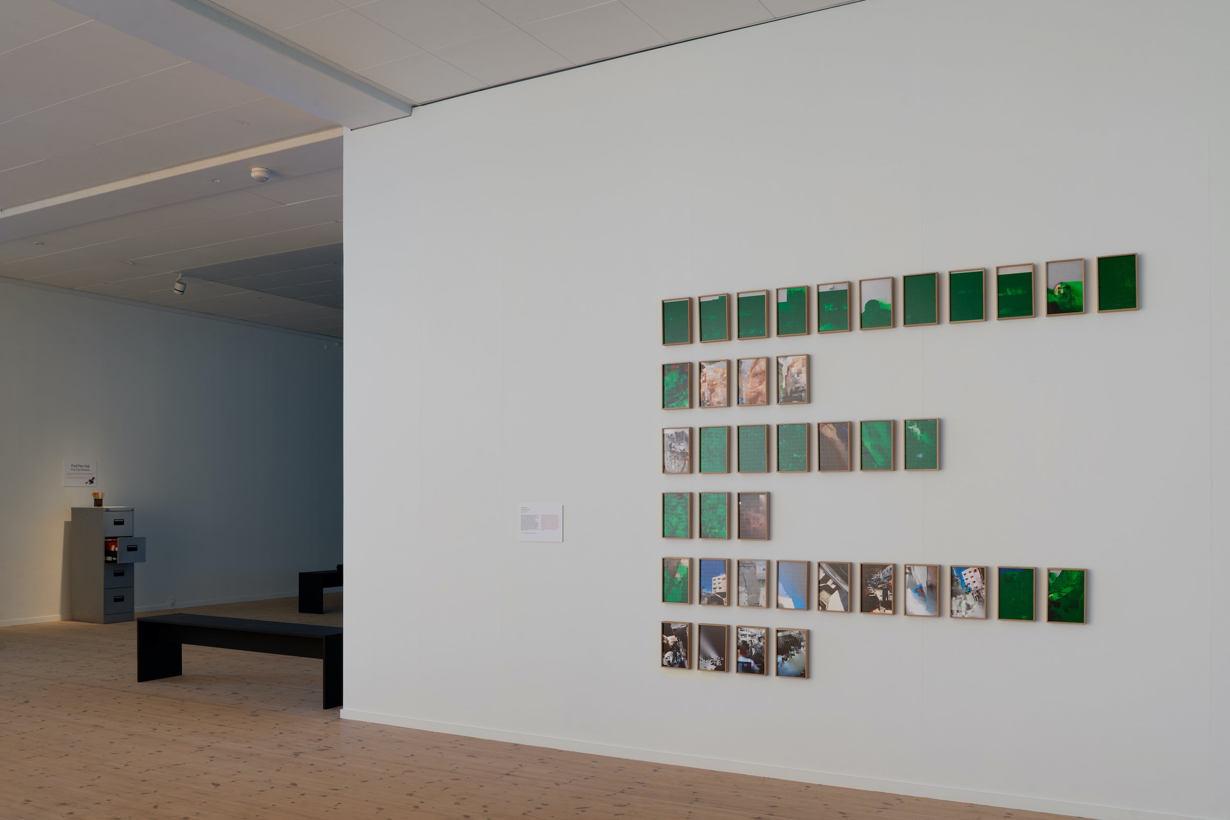 Installationsfoto, Bugs &amp; Metamorphosis, Kunsthal Aarhus, 2025. Foto: Jacob Friis-Holm Nielsen.