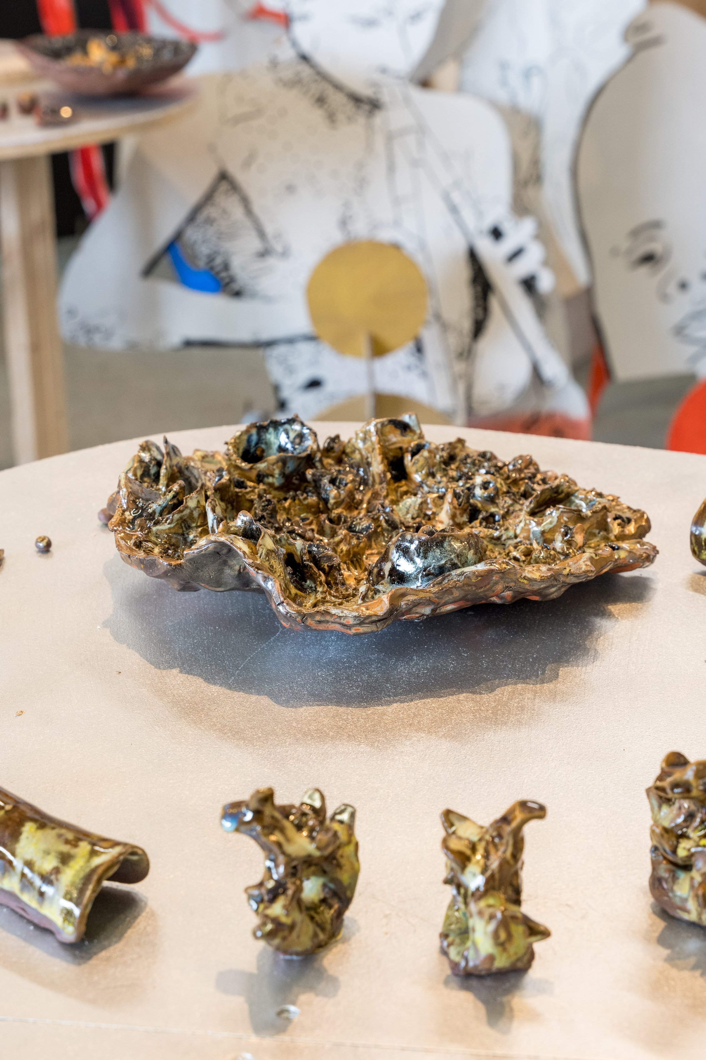 Installationsfoto, Christian Schmidt Rasmussen, Den Flyvende Sommerhest, Urger House, 2025 Foto: Morten Underbjerg