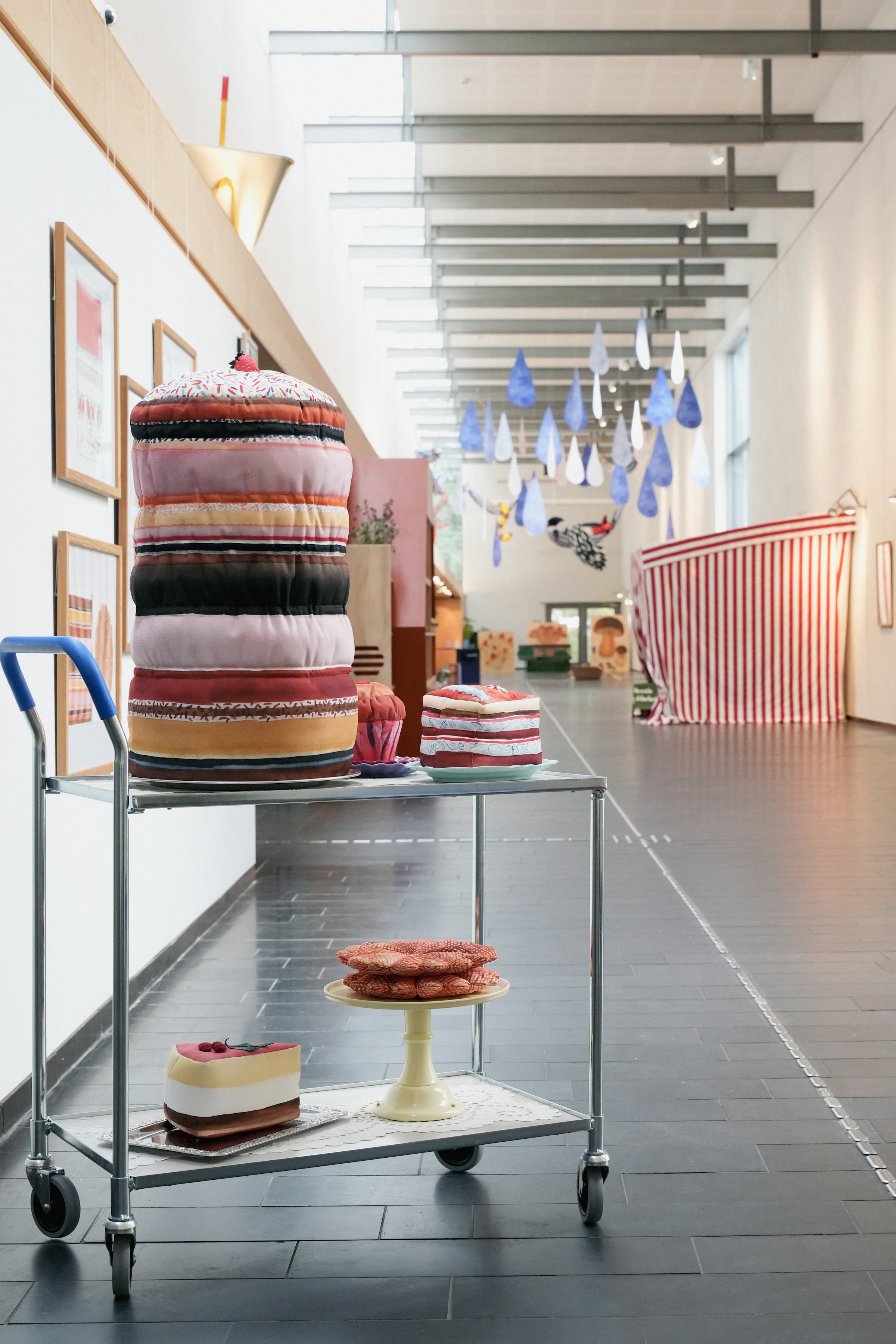 Installationsfoto, Den lille natur, Vandrehallen Kunsthal, 2025. Foto: Thomas Degner