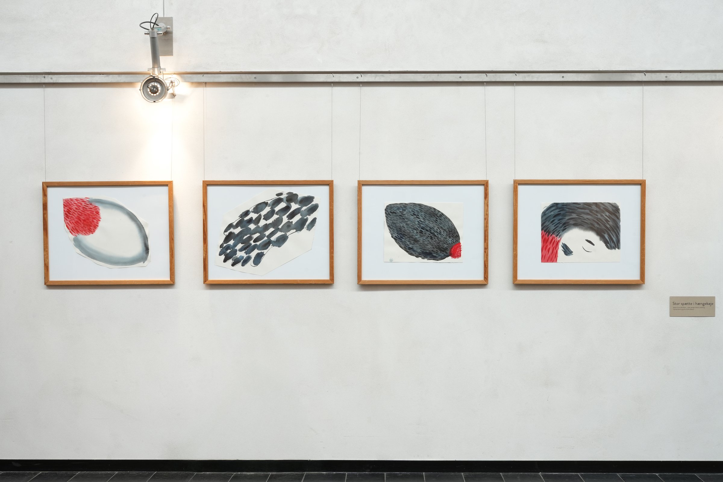 Installationsfoto, <i>Den lille natur</i>, Vandrehallen Kunsthal, 2025. Foto: Thomas Degner