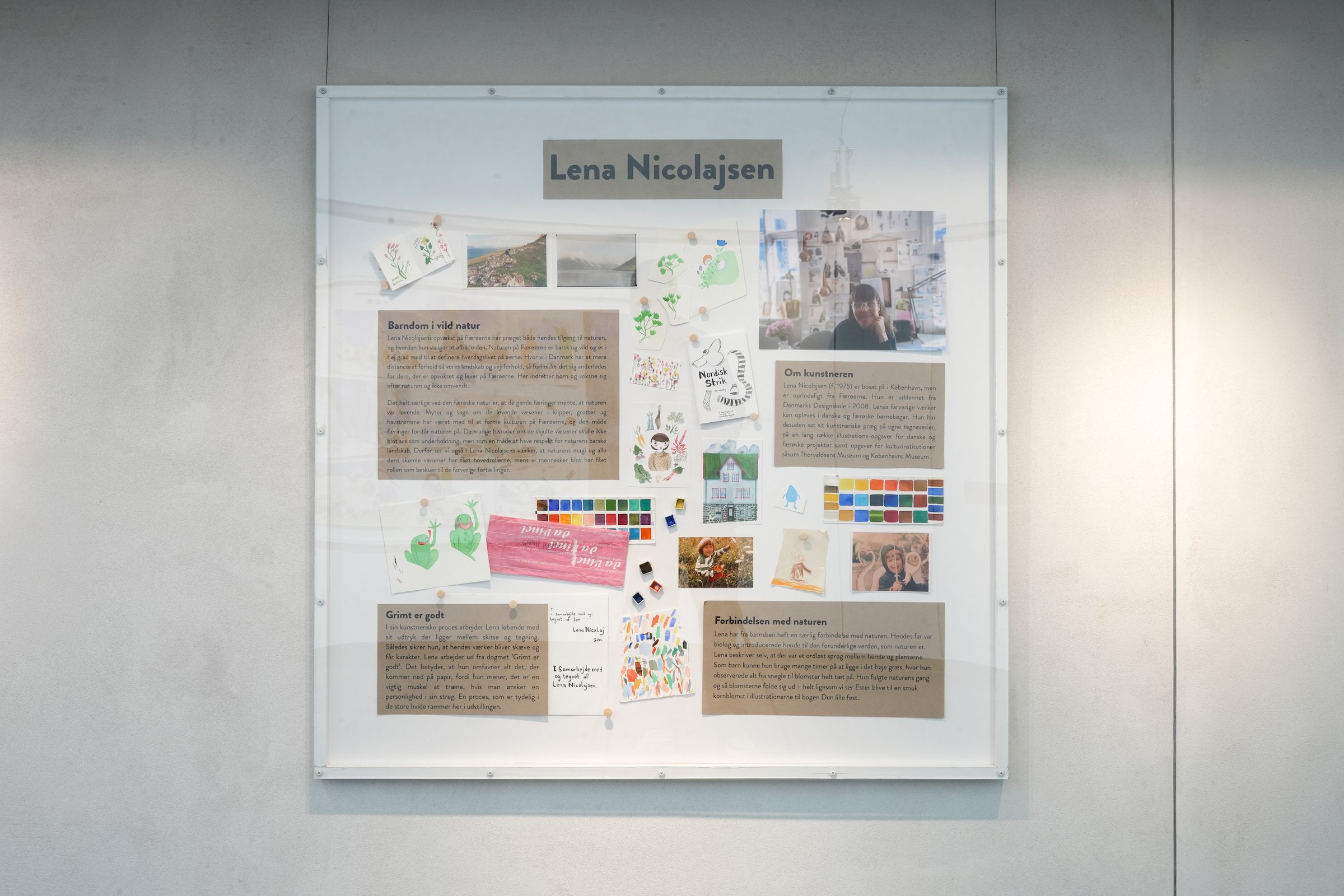 Installationsfoto, Den lille natur, Vandrehallen Kunsthal, 2025. Foto: Thomas Degner