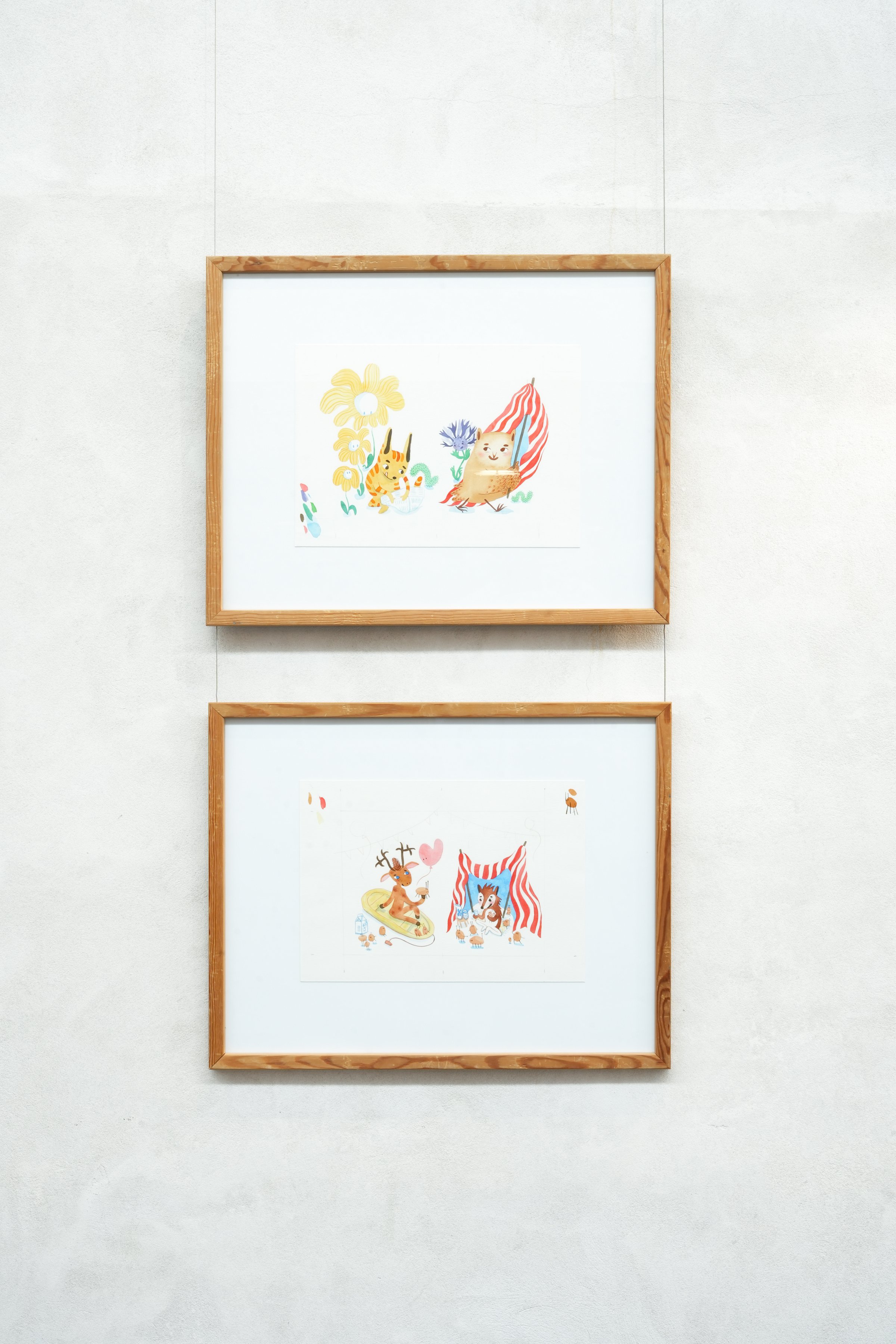 Installationsfoto, Den lille natur, Vandrehallen Kunsthal, 2025. Foto: Thomas Degner