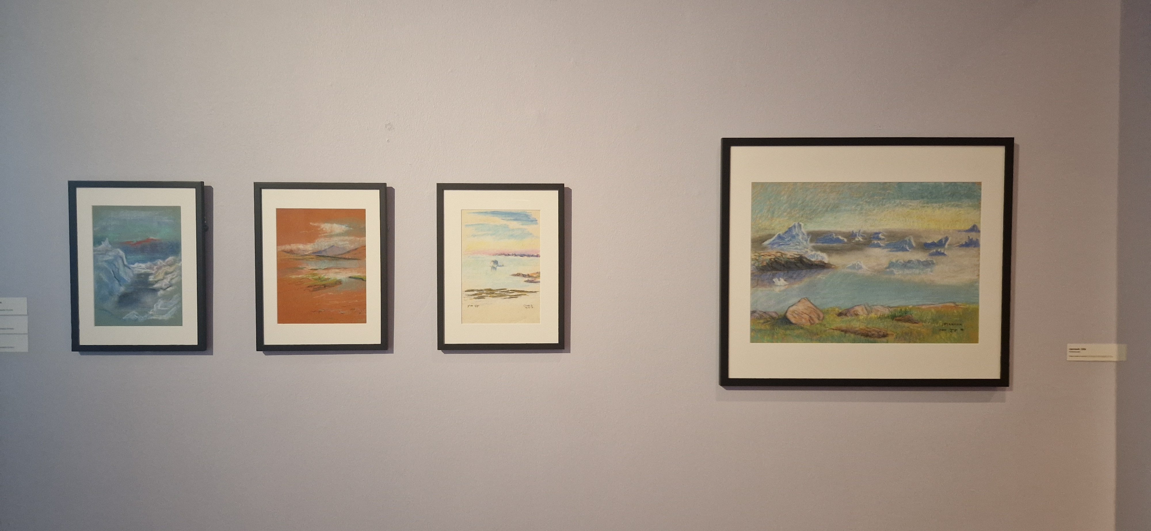 Installationsfoto, Hans Lynge: Lidenskab skal der til!, Museet for Religiøs Kunst, 2025. Foto: Museet for Religiøs Kunst