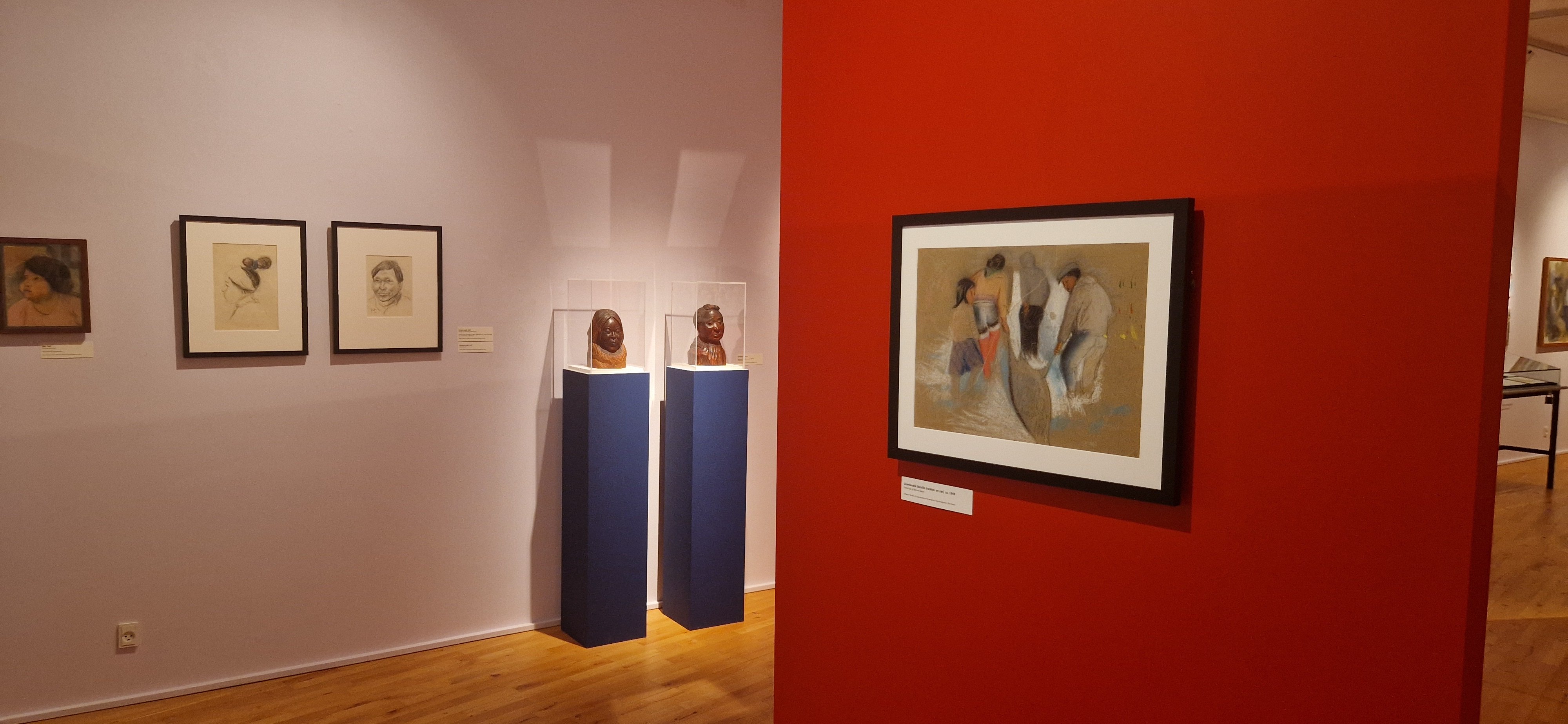 Installationsfoto, Hans Lynge: Lidenskab skal der til!, Museet for Religiøs Kunst, 2025. Foto: Museet for Religiøs Kunst