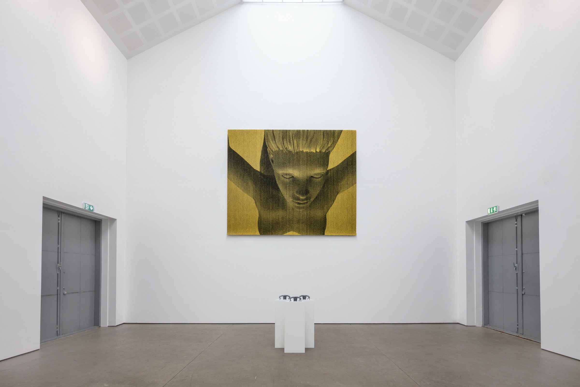 Installation view, Ditte Ejlerskov, <i>Stormens Ekko</i>, Vendsyssel Kunstmuseum, 2025. Foto: Niels Fabæk.
