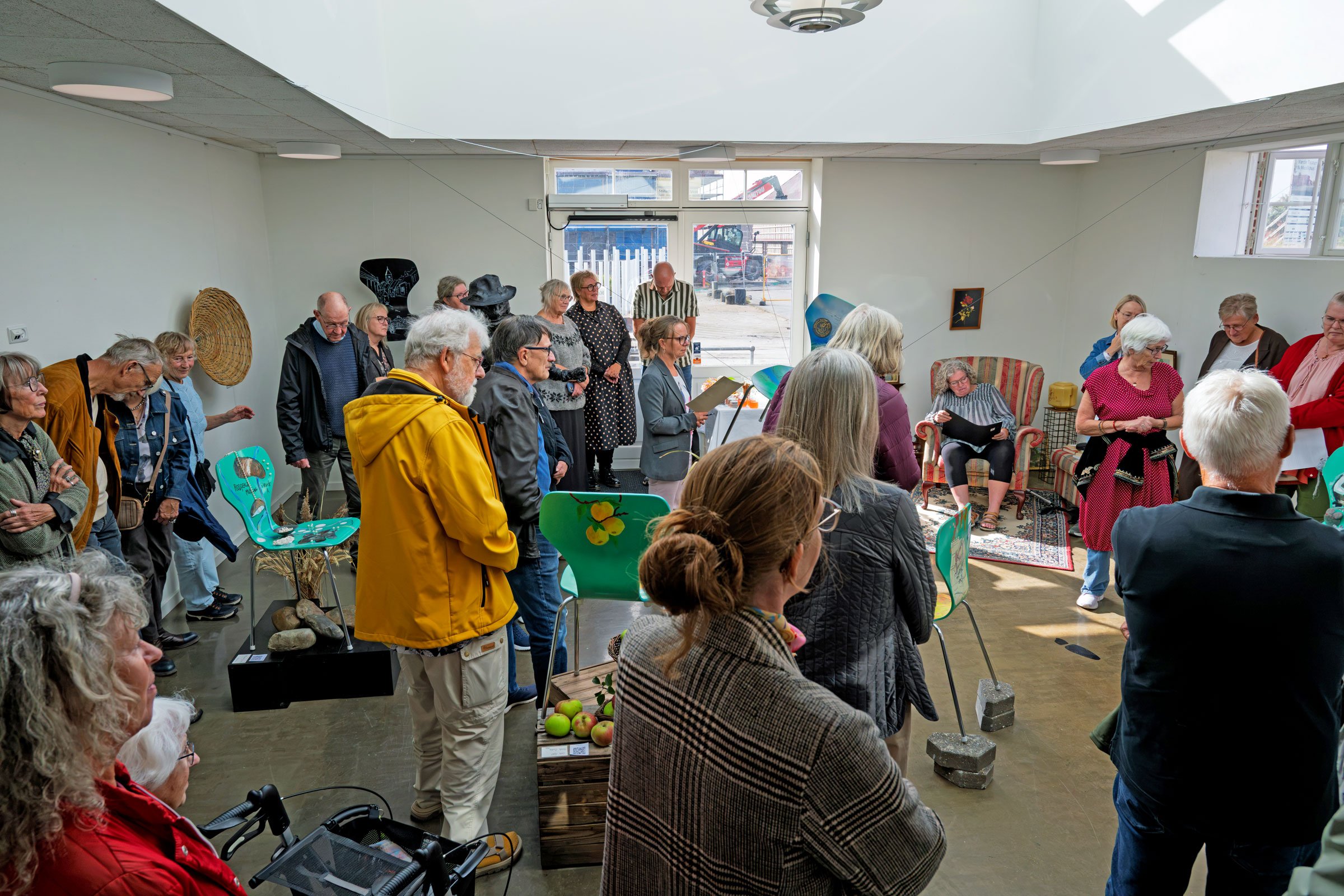 Fra KunstLab Varde præsentation. Foto: Elkjær Foto