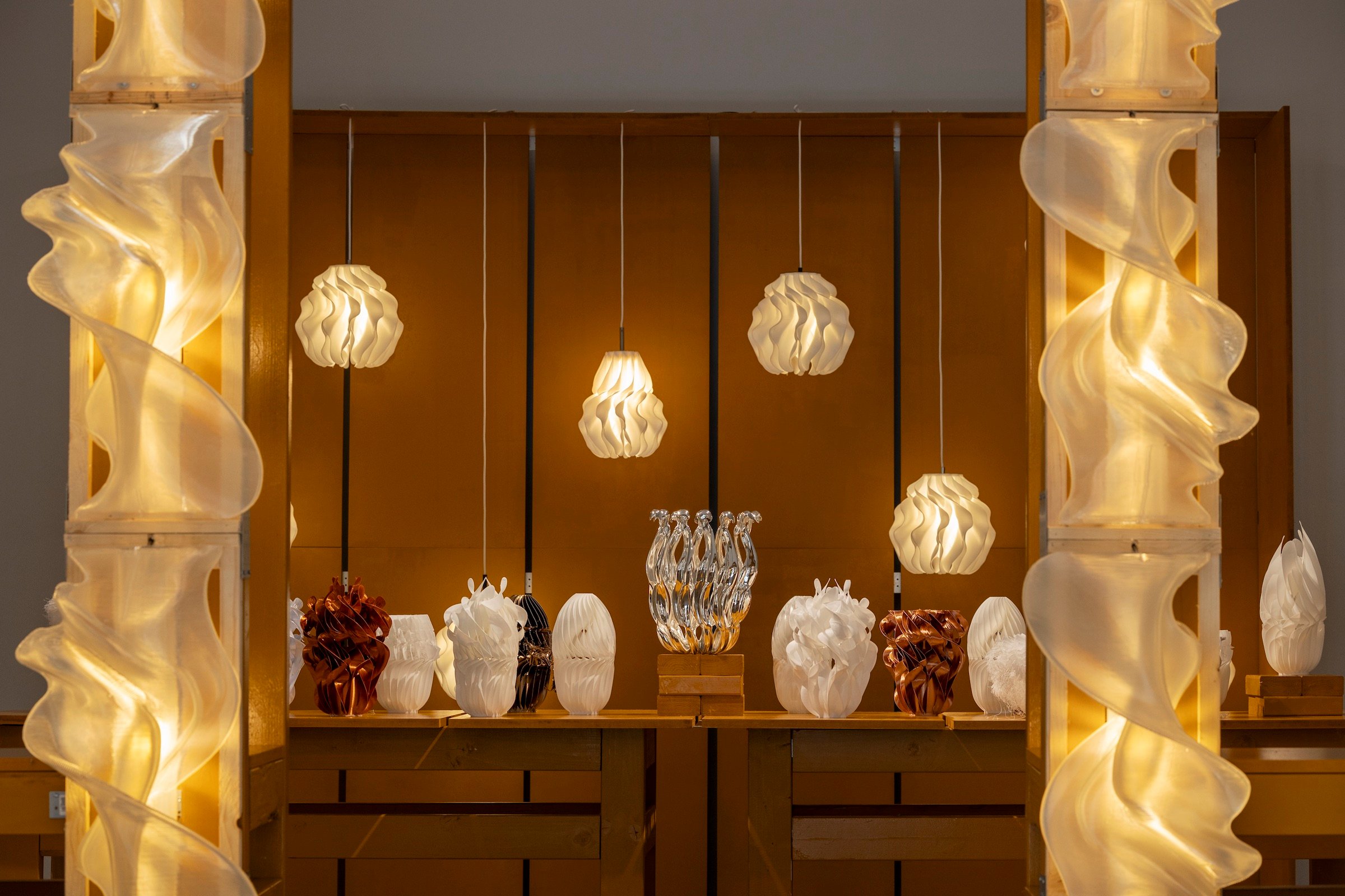 Installationsfoto, Mikkel Nielsen, <i>IN PROCESS</i>, 2025. Foto: Frida Gregersen