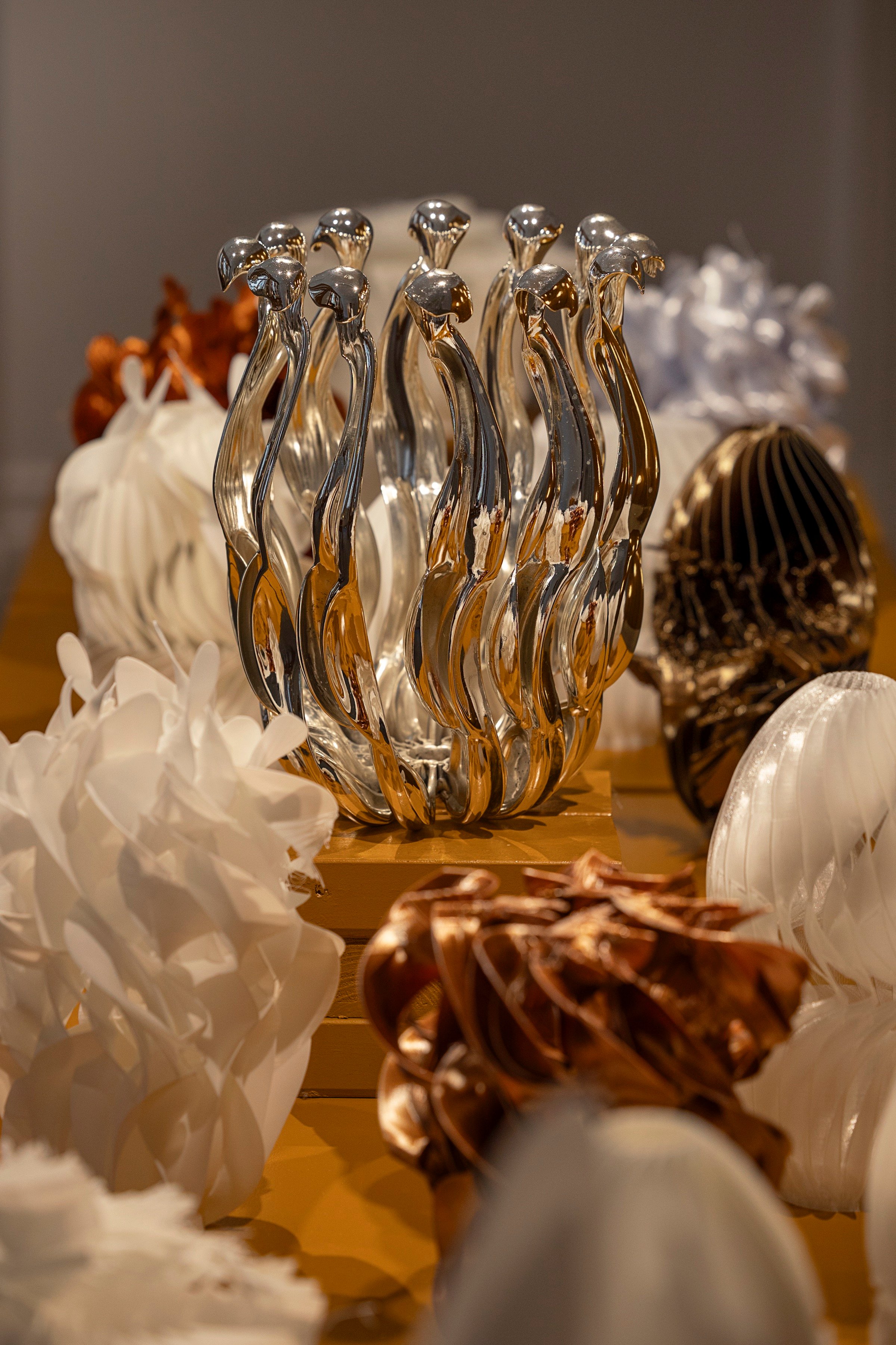 Installationsfoto, Mikkel Nielsen, IN PROCESS, 2025. Foto: Frida Gregersen