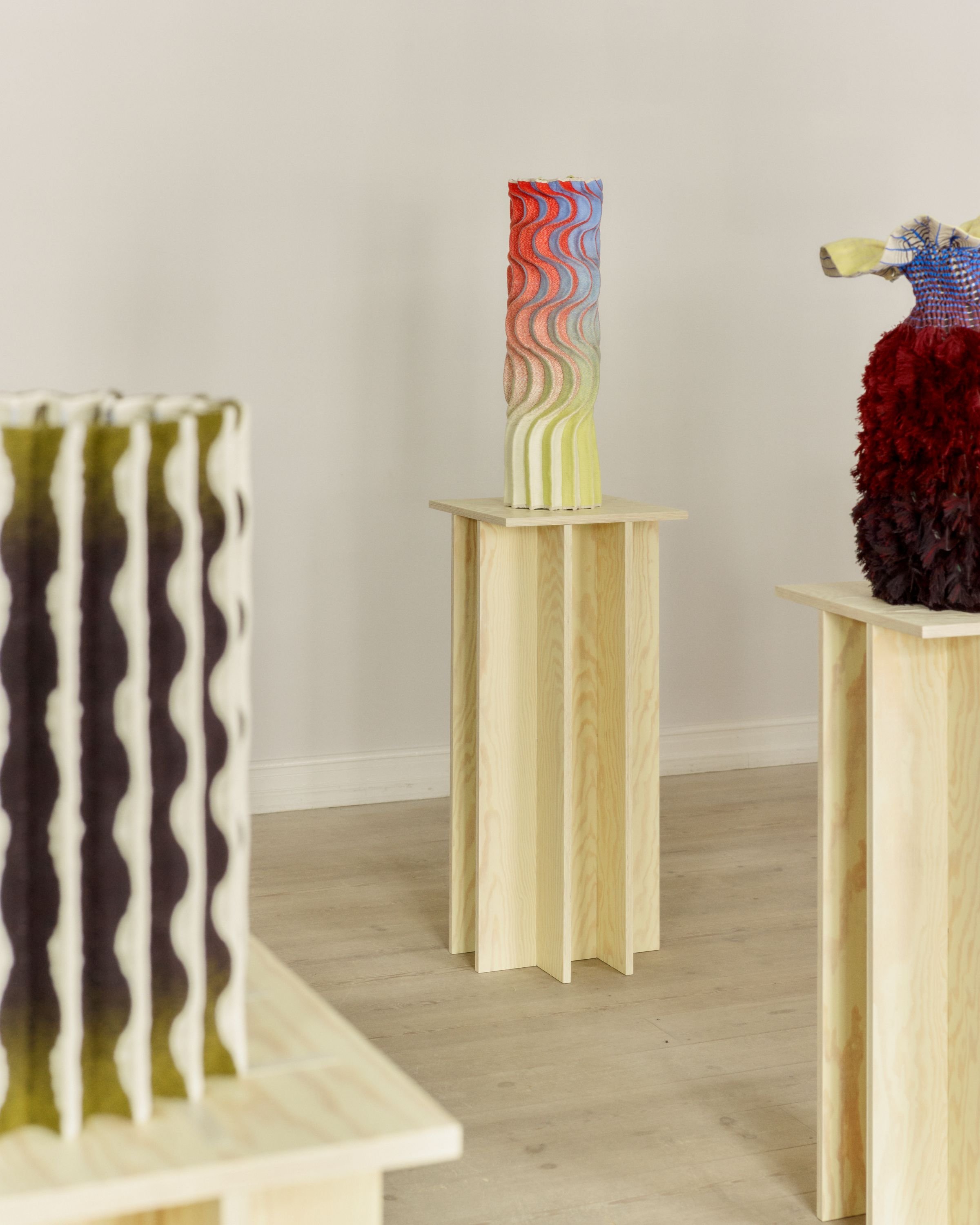 Emilie Palle Holm med udstillingen ORIORI. Foto: Peter William Vinther