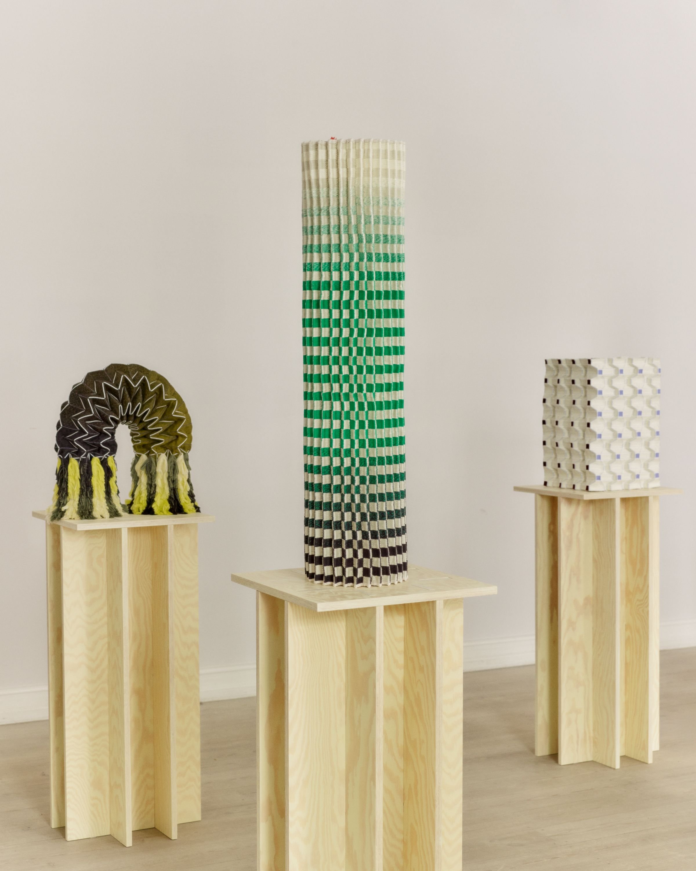 Emilie Palle Holm med udstillingen <i>ORIORI</i>. Foto: Peter William Vinther