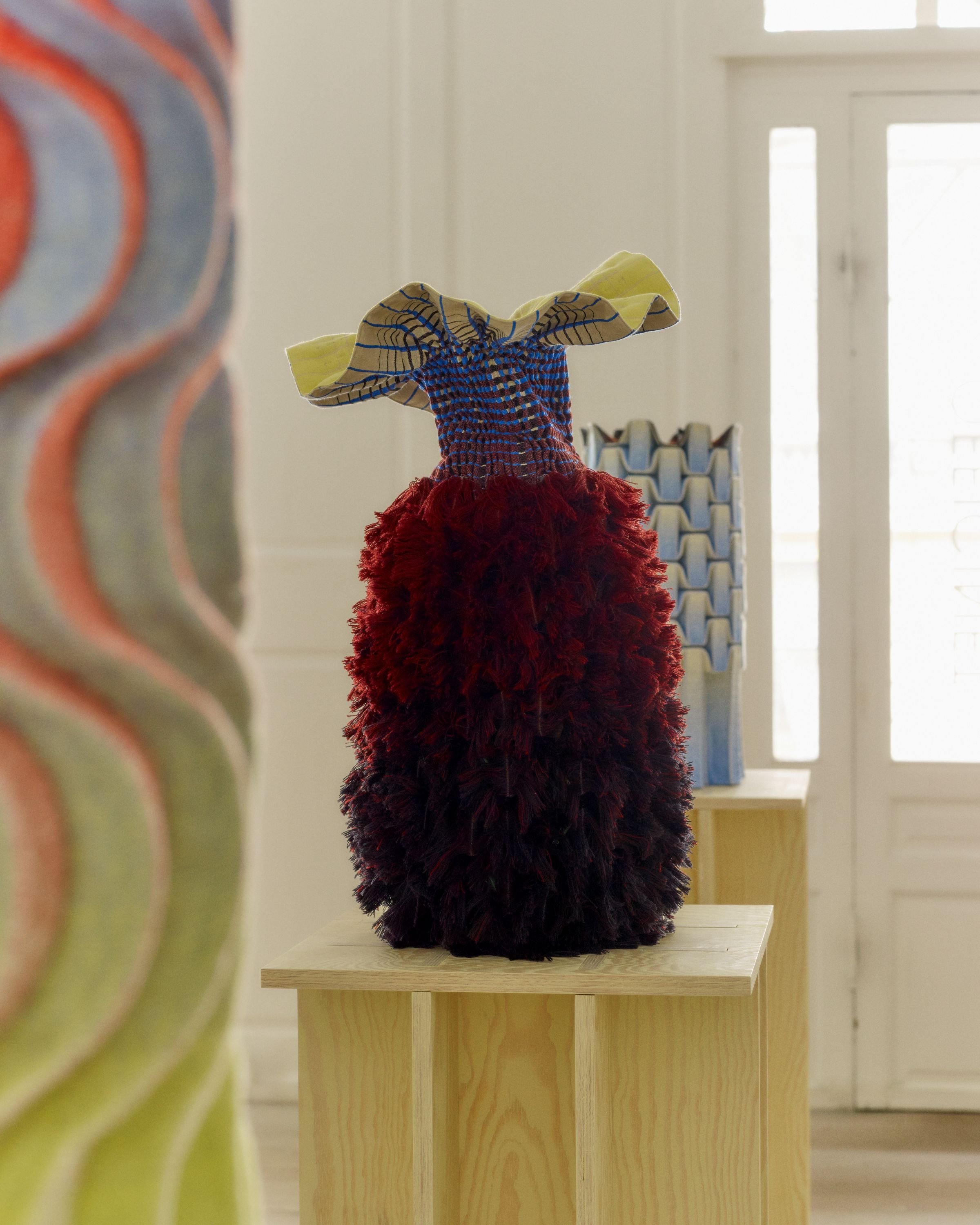 Emilie Palle Holm med udstillingen ORIORI. Foto: Peter William Vinther