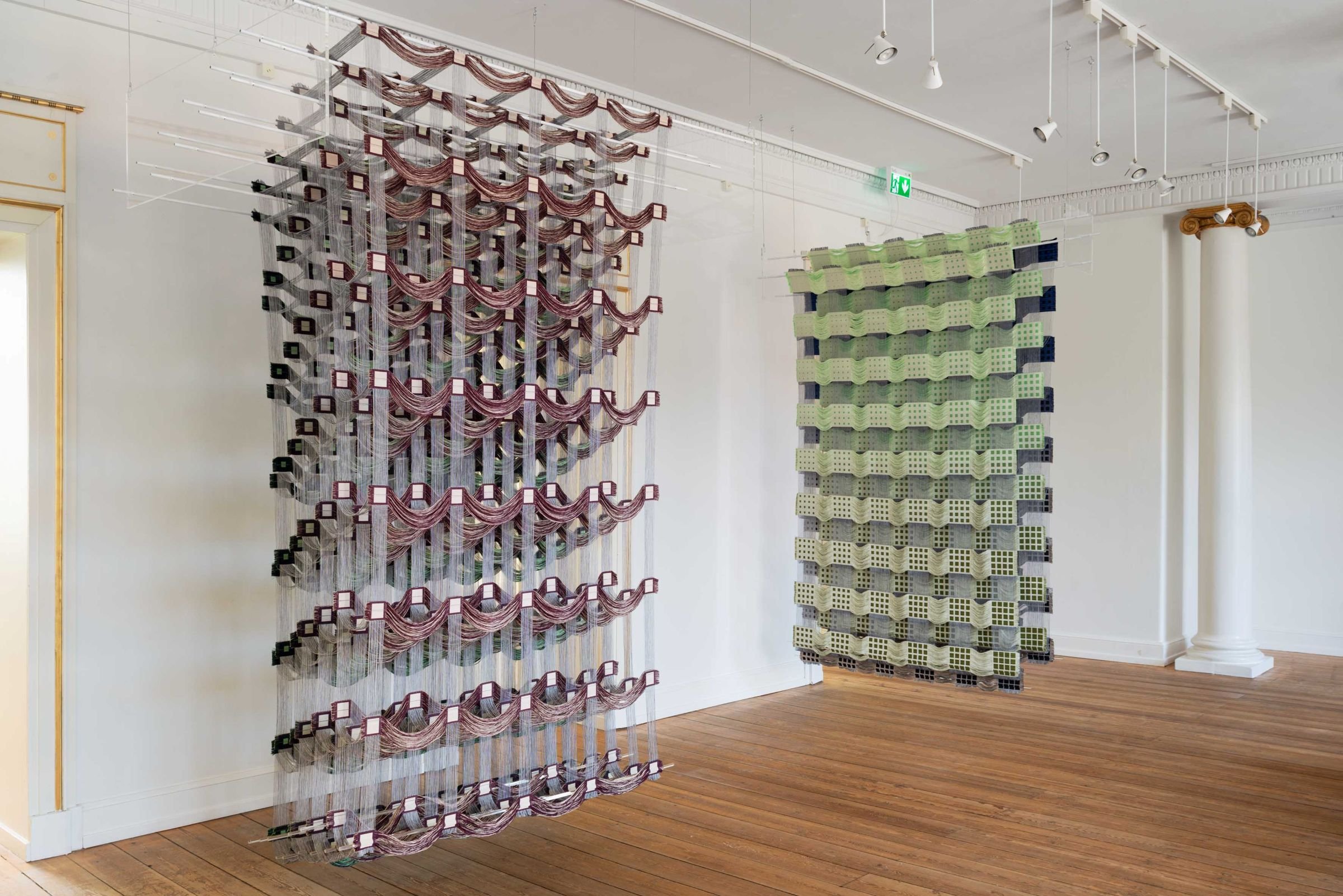 Emilie Palle Holm “WOVEN VOXEL” Cotton, polyester