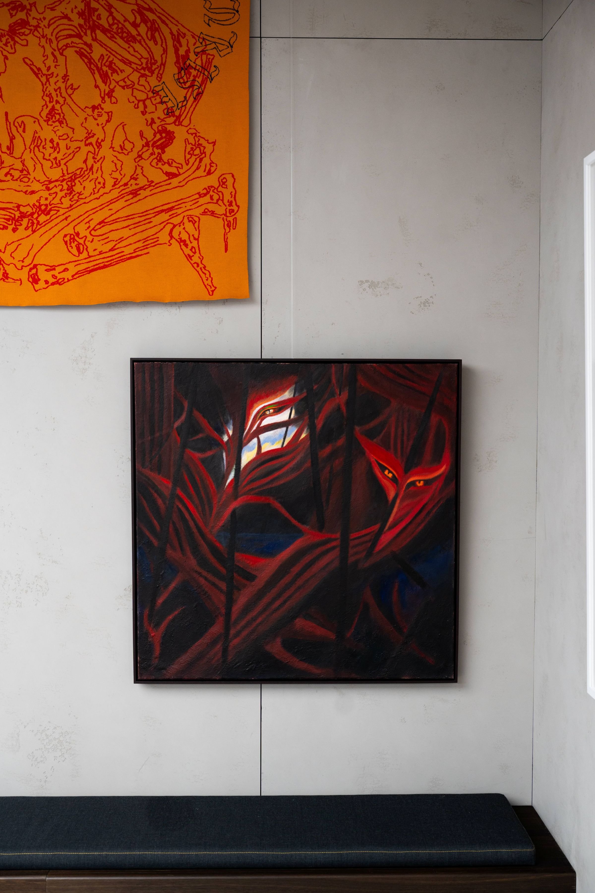 Kunst På Arbejde, ÅRGANG 2025 hos Polestar Space i Vallensbæk. Foto: Daniel Rasmussen