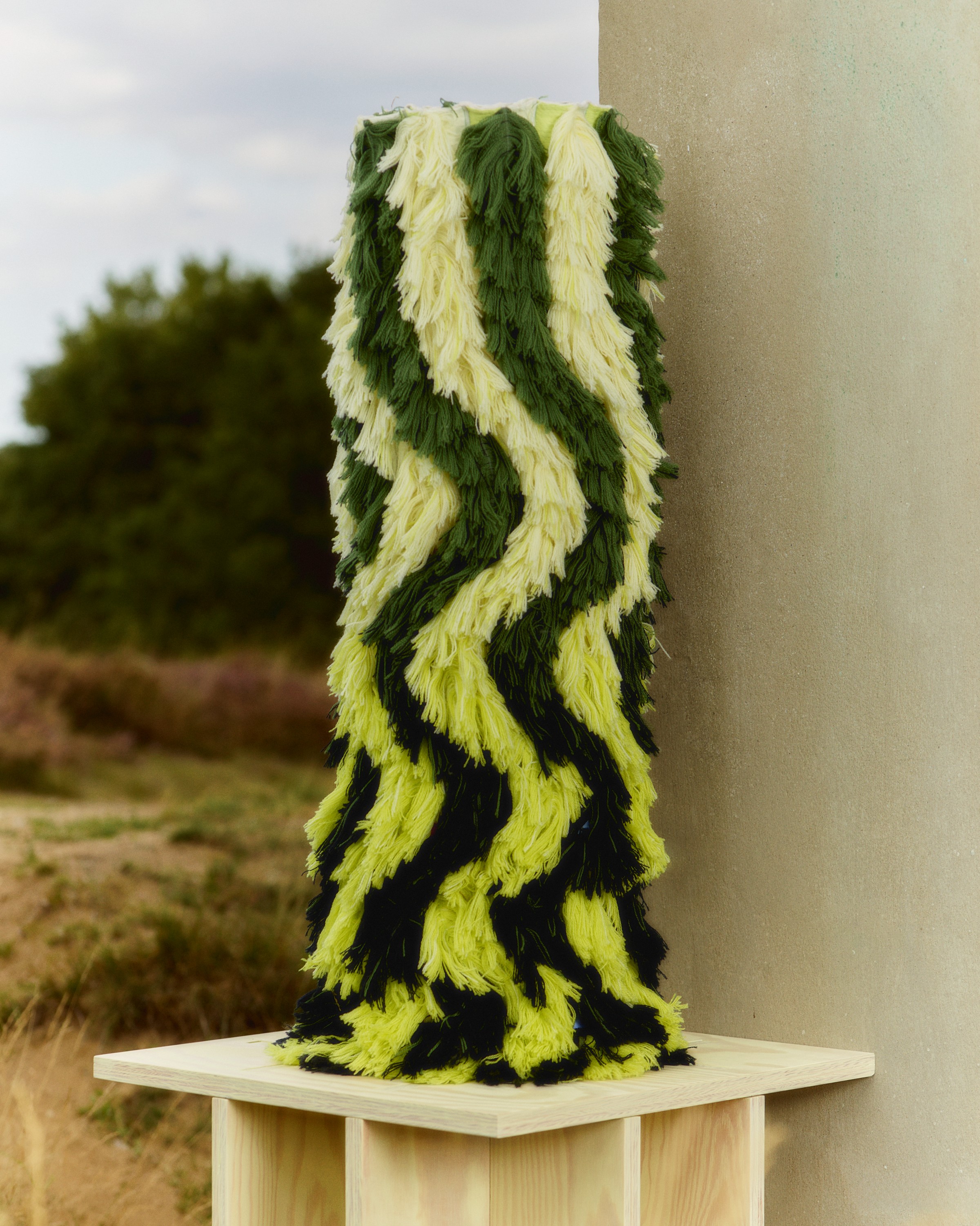 Emilie Palle Holm med udstillingen ORIORI. Foto: Peter William Vinther