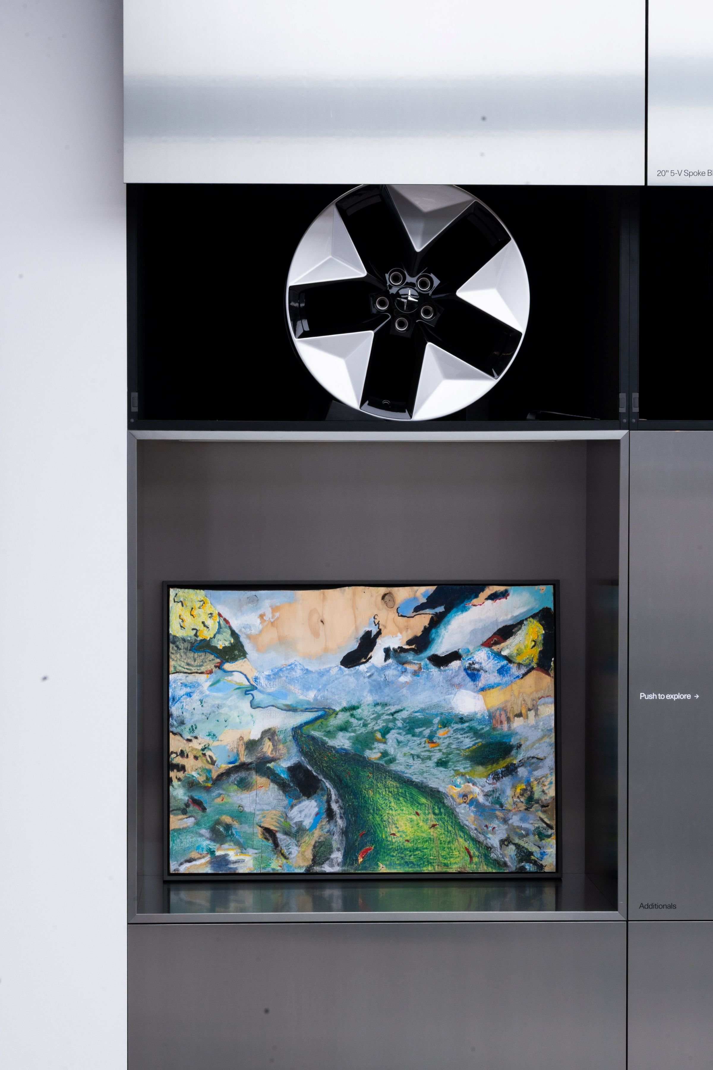 Kunst På Arbejde, ÅRGANG 2025 hos Polestar Space i Vallensbæk. Foto: Daniel Rasmussen