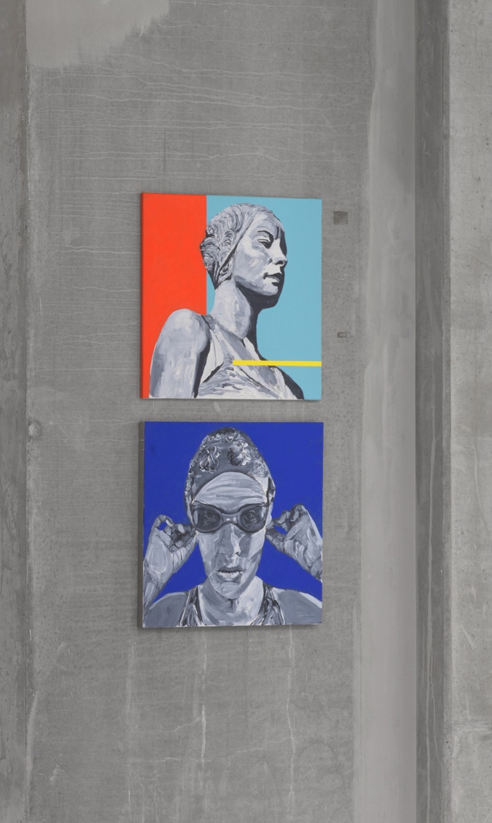 Installationsfoto, BLUE CANVAS Project: SOUND ON, 2025. Foto: Sofus Graa