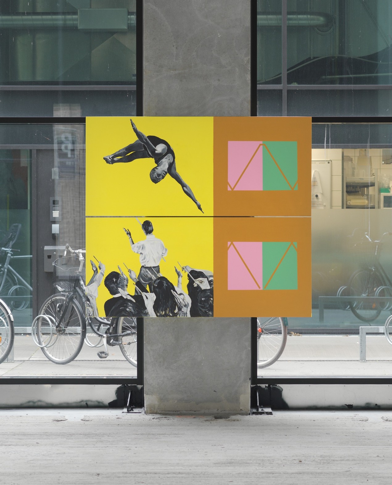 Gabriel Pereyra, <i>The Swimmers (diptico)</i>, 2025 Foto: Sofus Graa