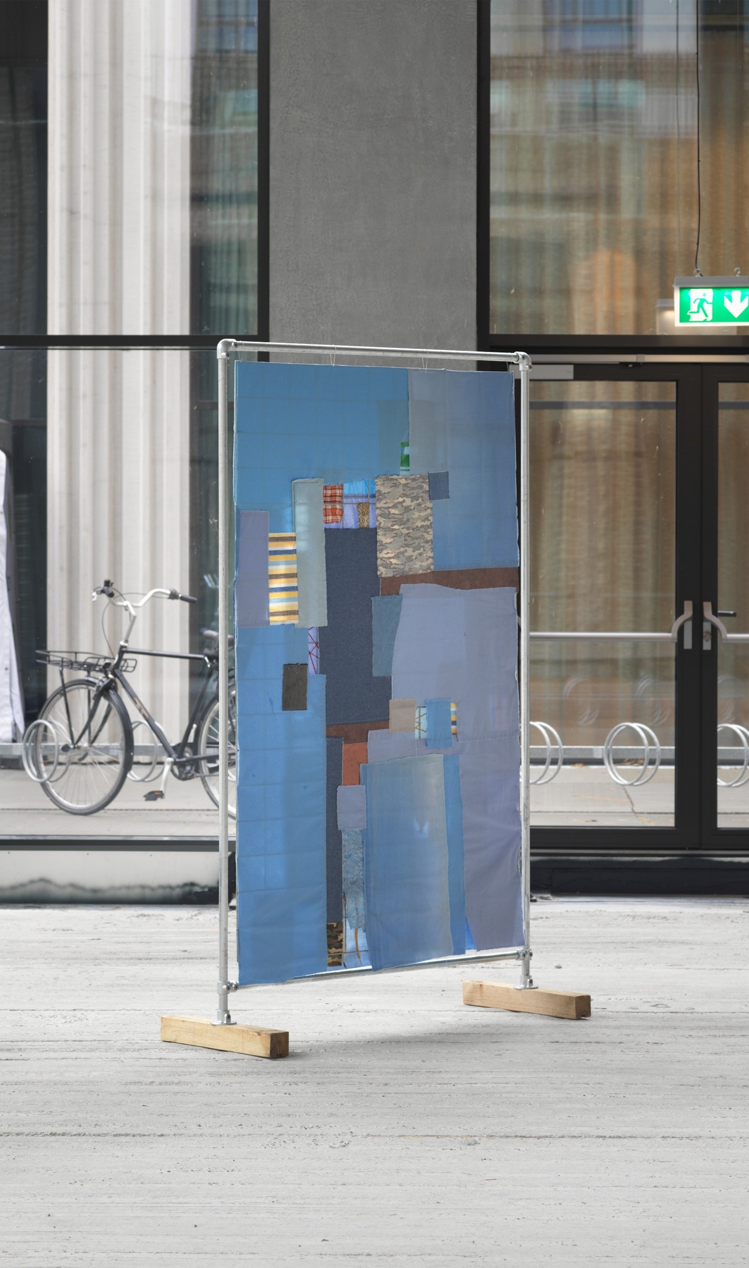 Installationsfoto, BLUE CANVAS Project: SOUND ON, 2025. Foto: Sofus Graa