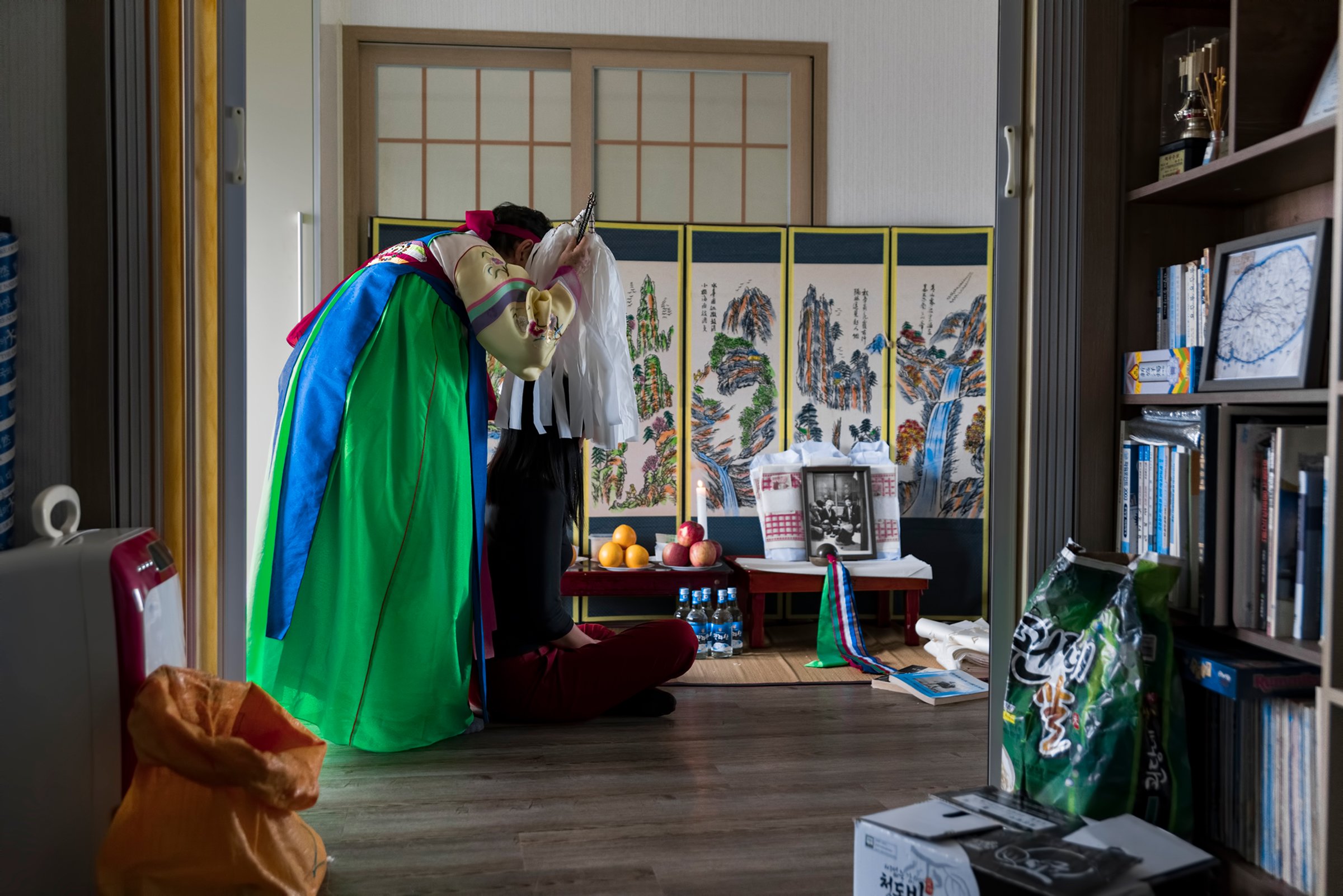 Jane Jin Kaisen , <i>Neokdurim (Passage)</i>. Foto: Martin Asbæk Gallery. 