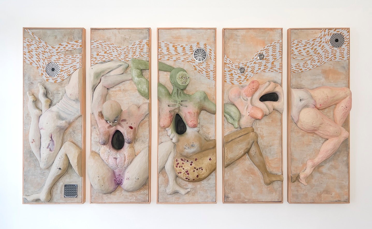 Nanna Starck: <i>I Put a Peephole in my Flesh</i>, 2024. Foto: Karl-August Bockhahn