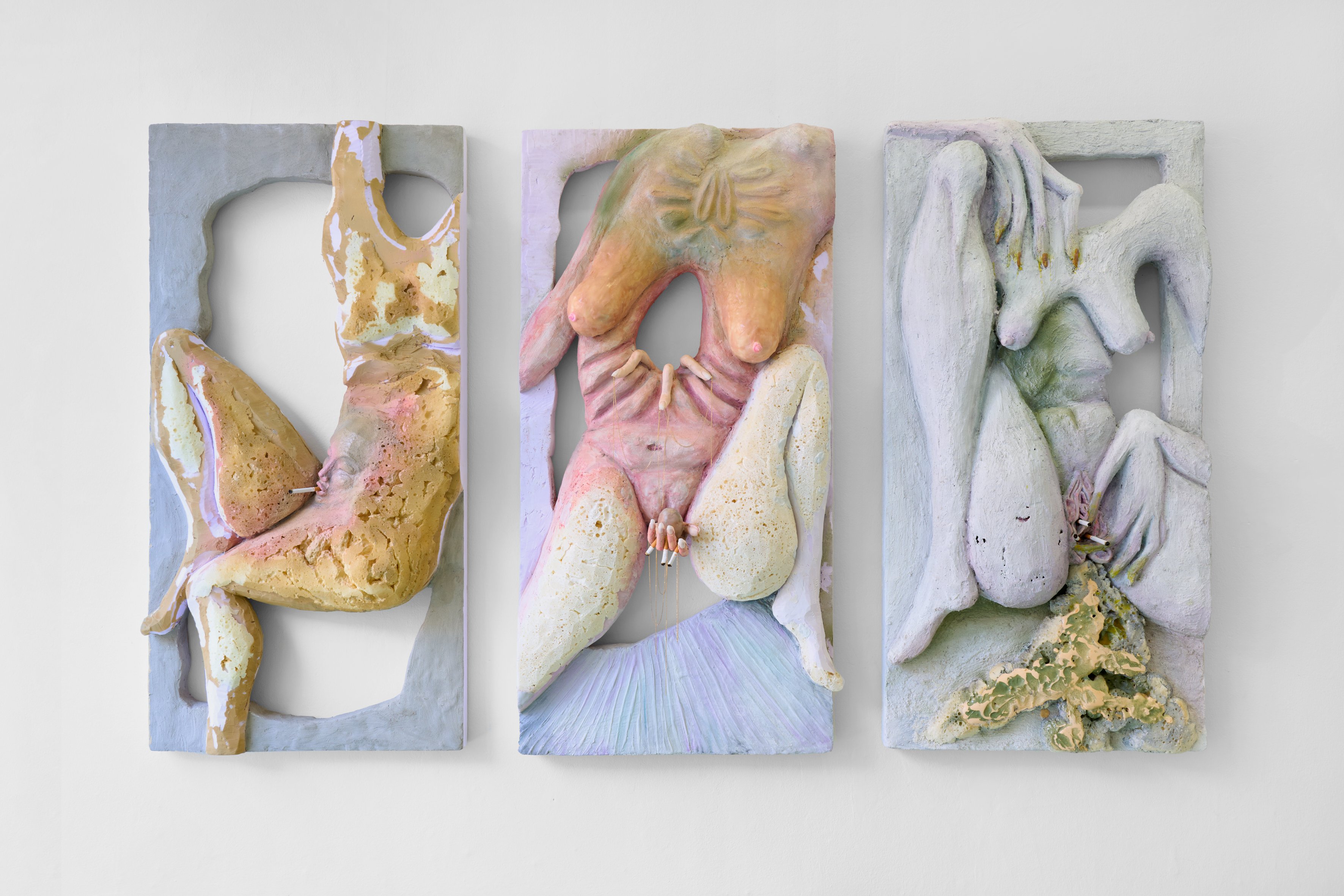 Nanna Starck: <em>The aesthetic of the unpretentious, Circular motion out of me, Digust unthreatening</em>, 2023. Foto@GRAYSC.