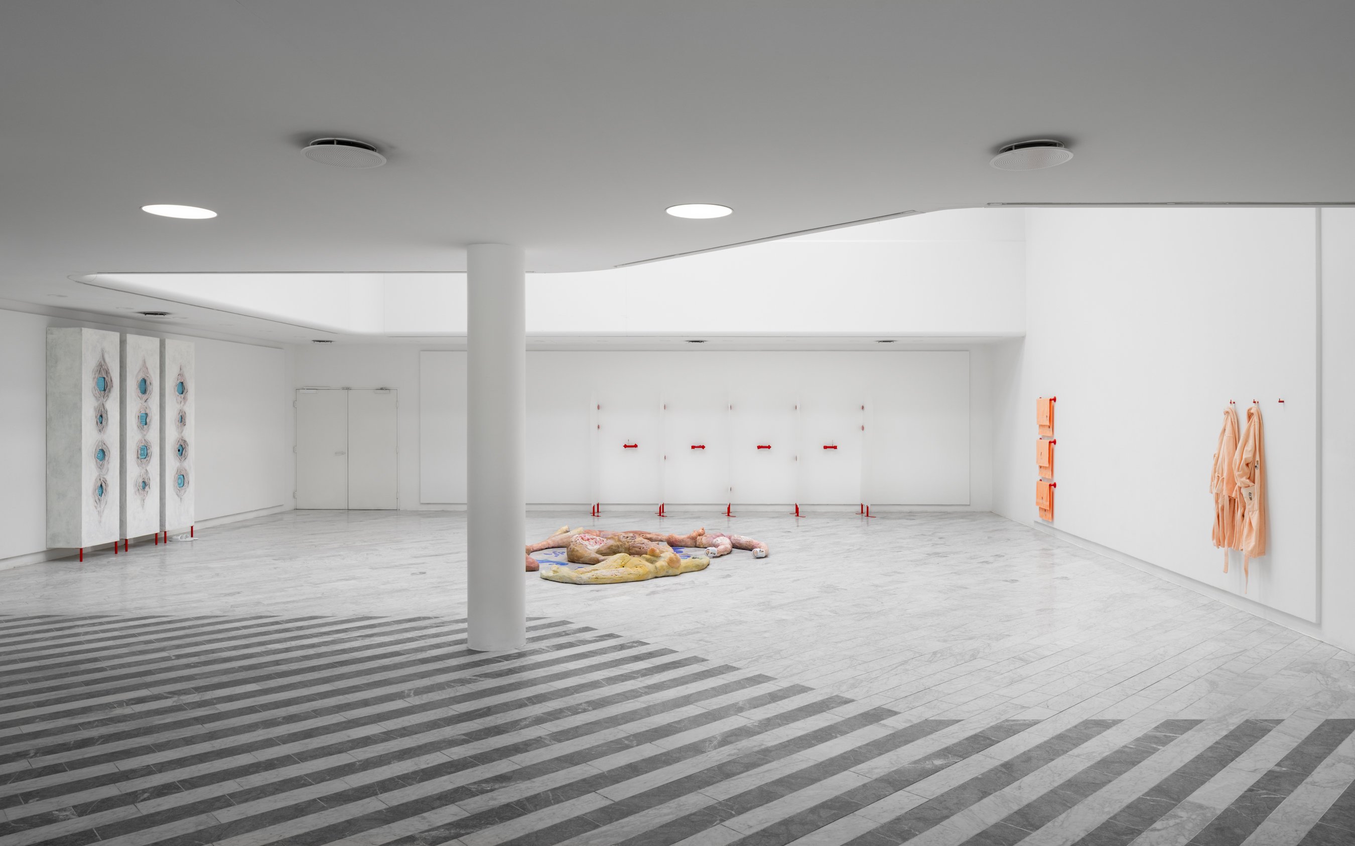 Nanna Starck: <i>Vådrum</i>. Installationsview, Tranen. Foto: David Stjernholm