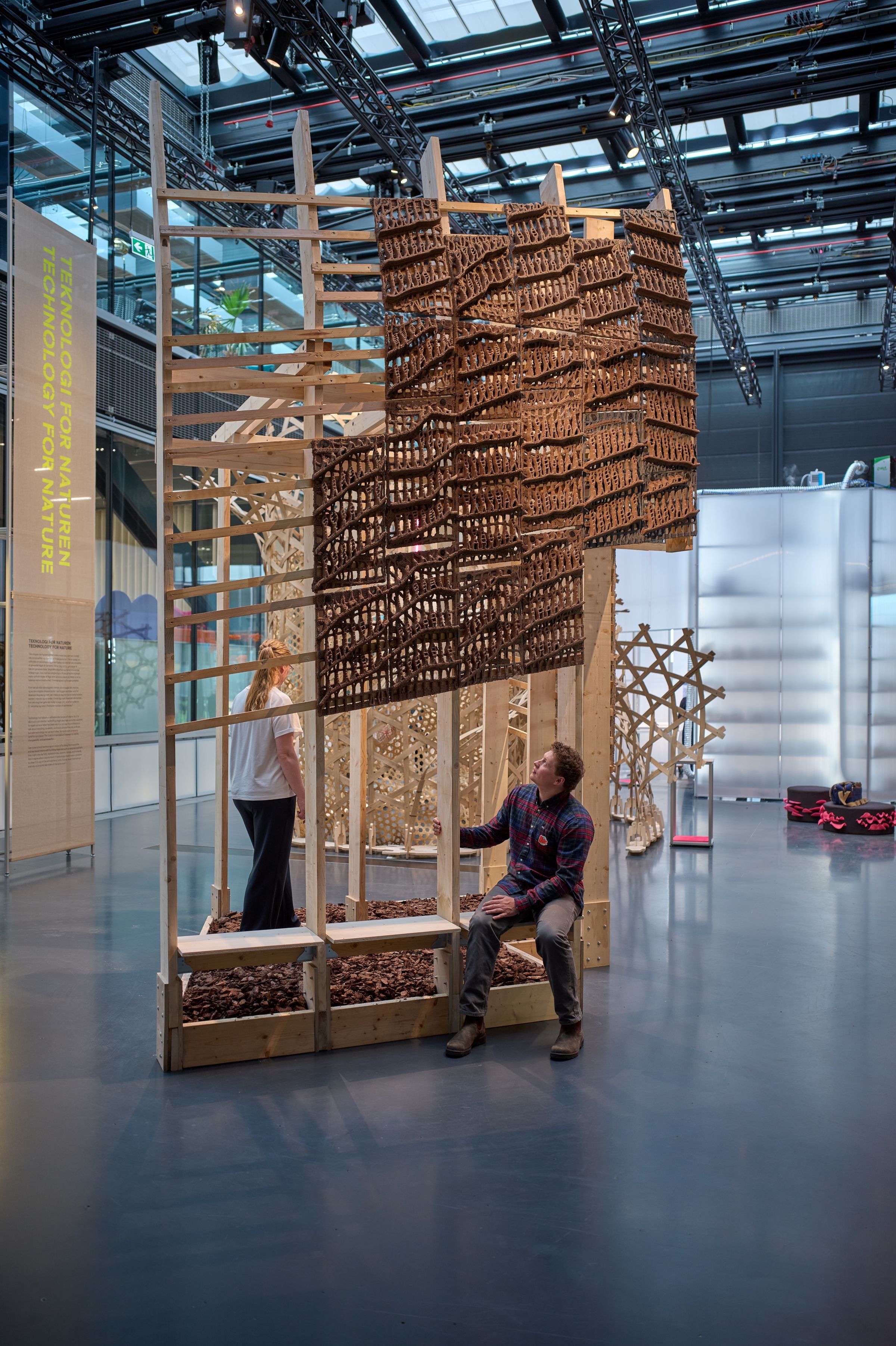 Dansk Arkitektur Center, Age of Nature. Installationsfoto: Anders Sune Berg