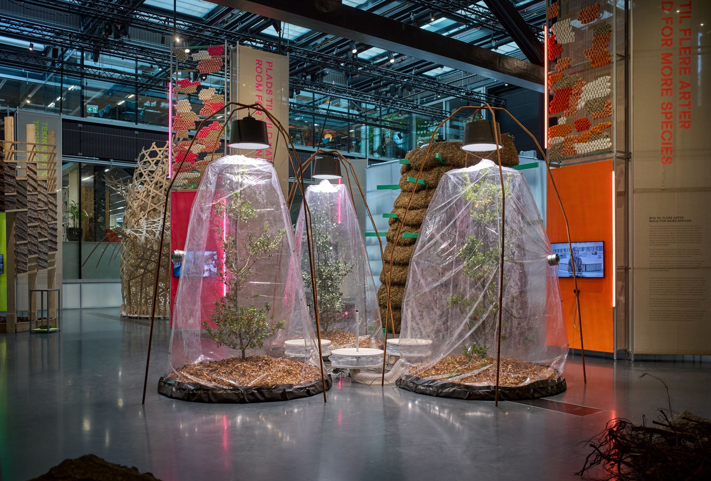 Dansk Arkitektur Center, <i>Age of Nature</i>. Installationsfoto: Anders Sune Berg