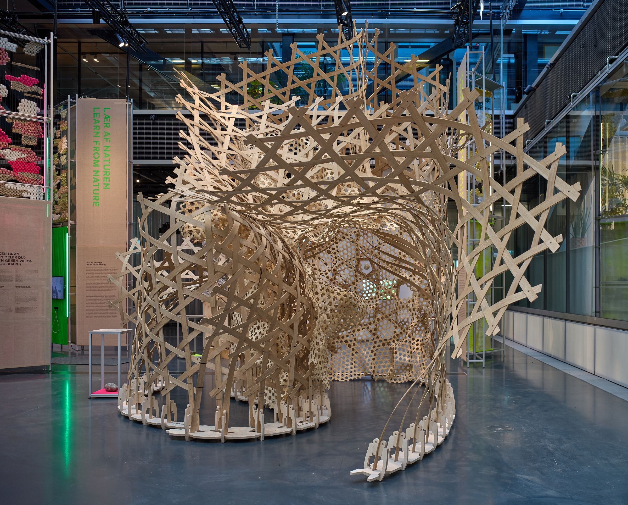 Dansk Arkitektur Center, Age of Nature. Installationsfoto: Anders Sune Berg