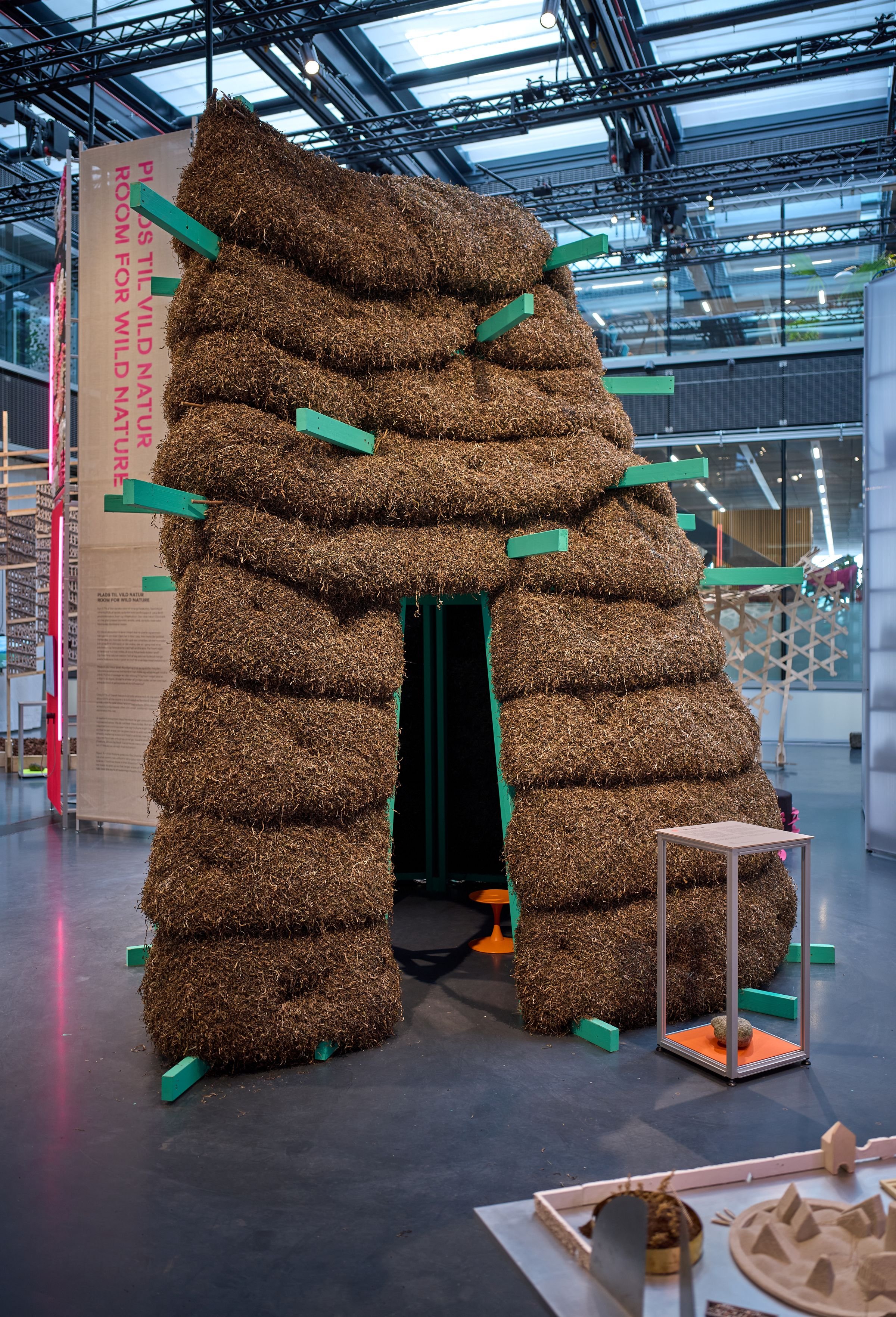 Dansk Arkitektur Center, <i>Age of Nature</i>. Installationsfoto: Anders Sune Berg