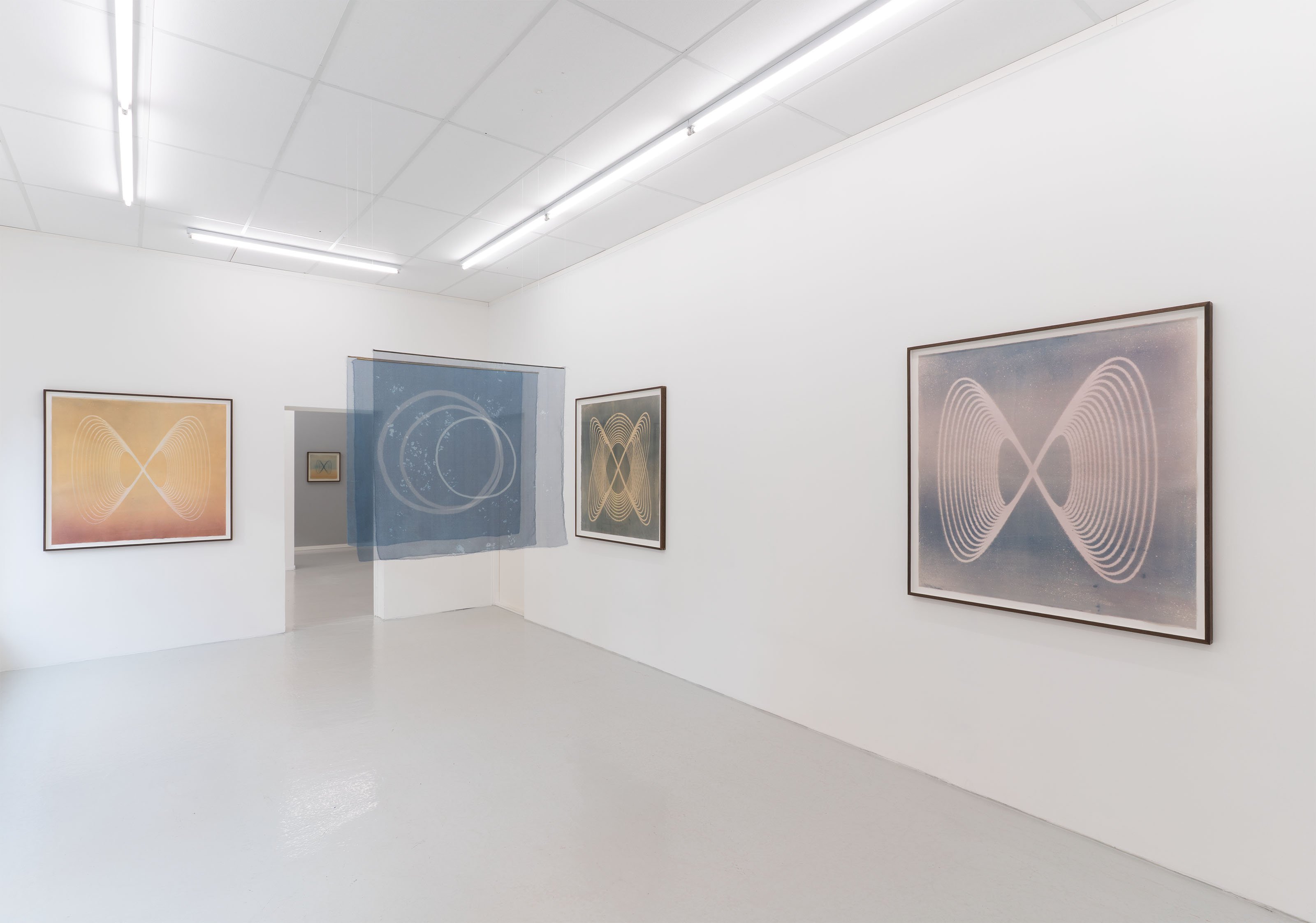 Udstillingsview <i>Atlantis Anew</i> af Louise Foo på Bricks Gallery, 2025. Foto: Bricks Gallery