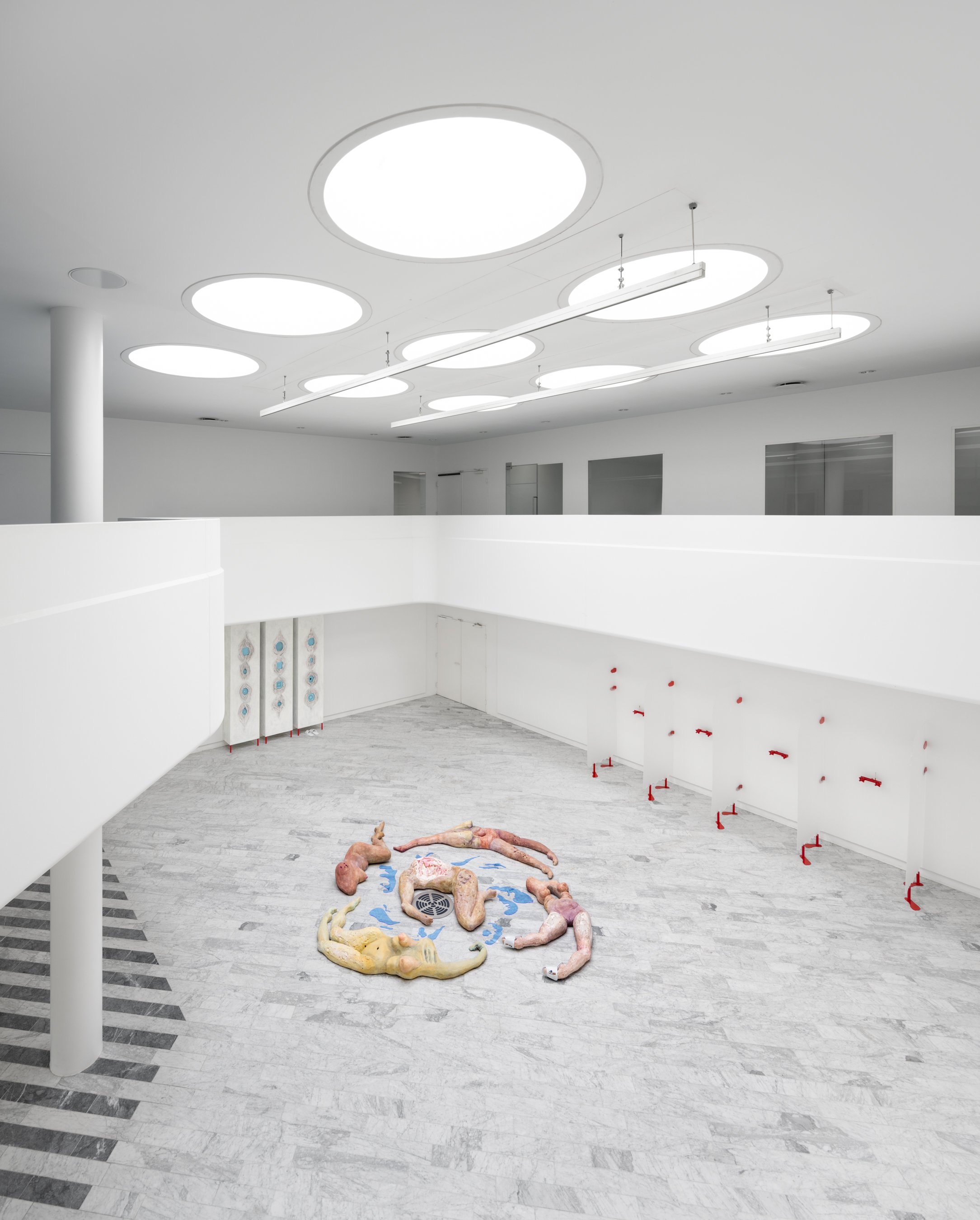 Nanna Starck: <i>Vådrum</i>. Installationsview, Tranen. Foto: David Stjernholm.