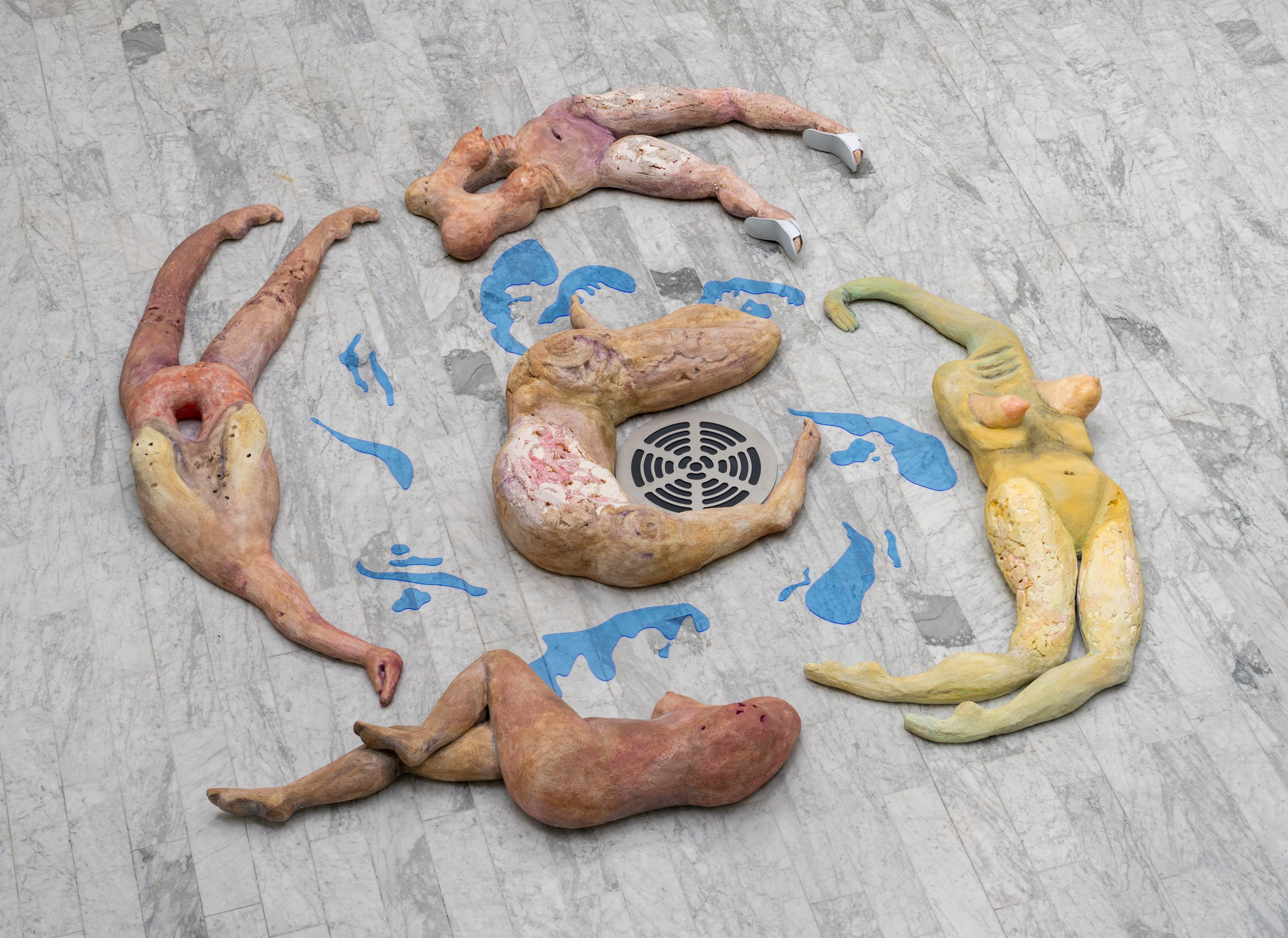 Nanna Starck: <i>Vådrum</i>. Installationsview, Tranen. Foto: David Stjernholm.