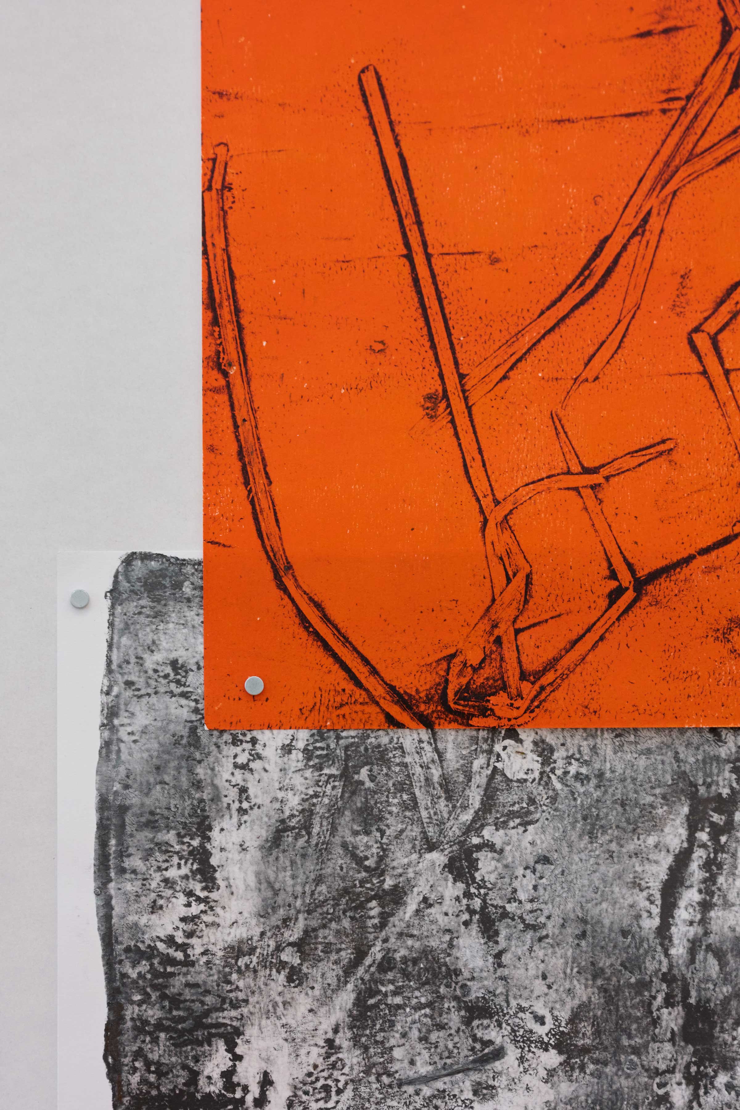 Mariana Gomez Gonçalves Phonetic Collage I-IV, 2025 (close up). Foto: Enneke Hempen