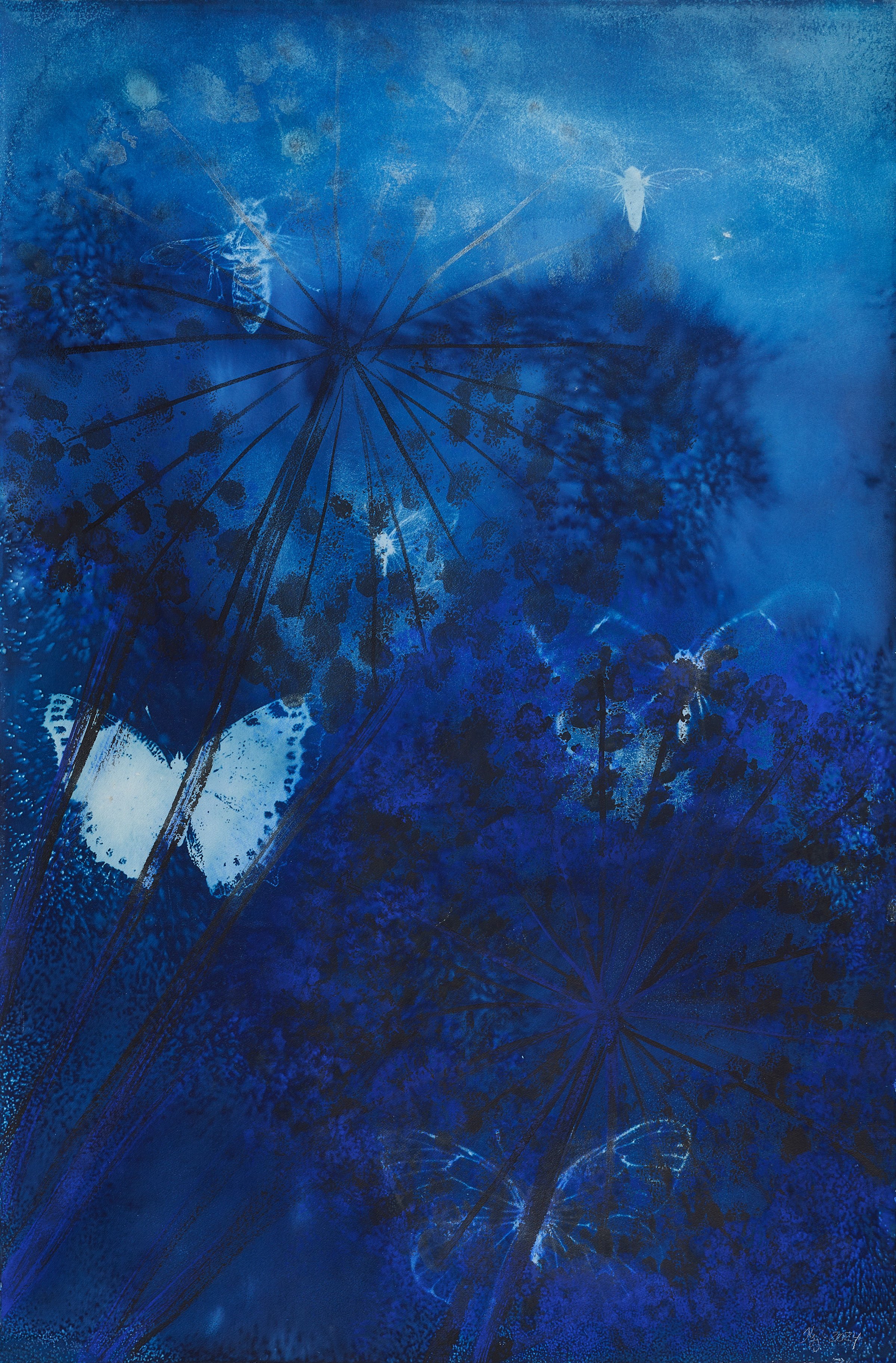 Karin Lykke: Biodiversity Blooming Leeks II, 2016 - 2024.