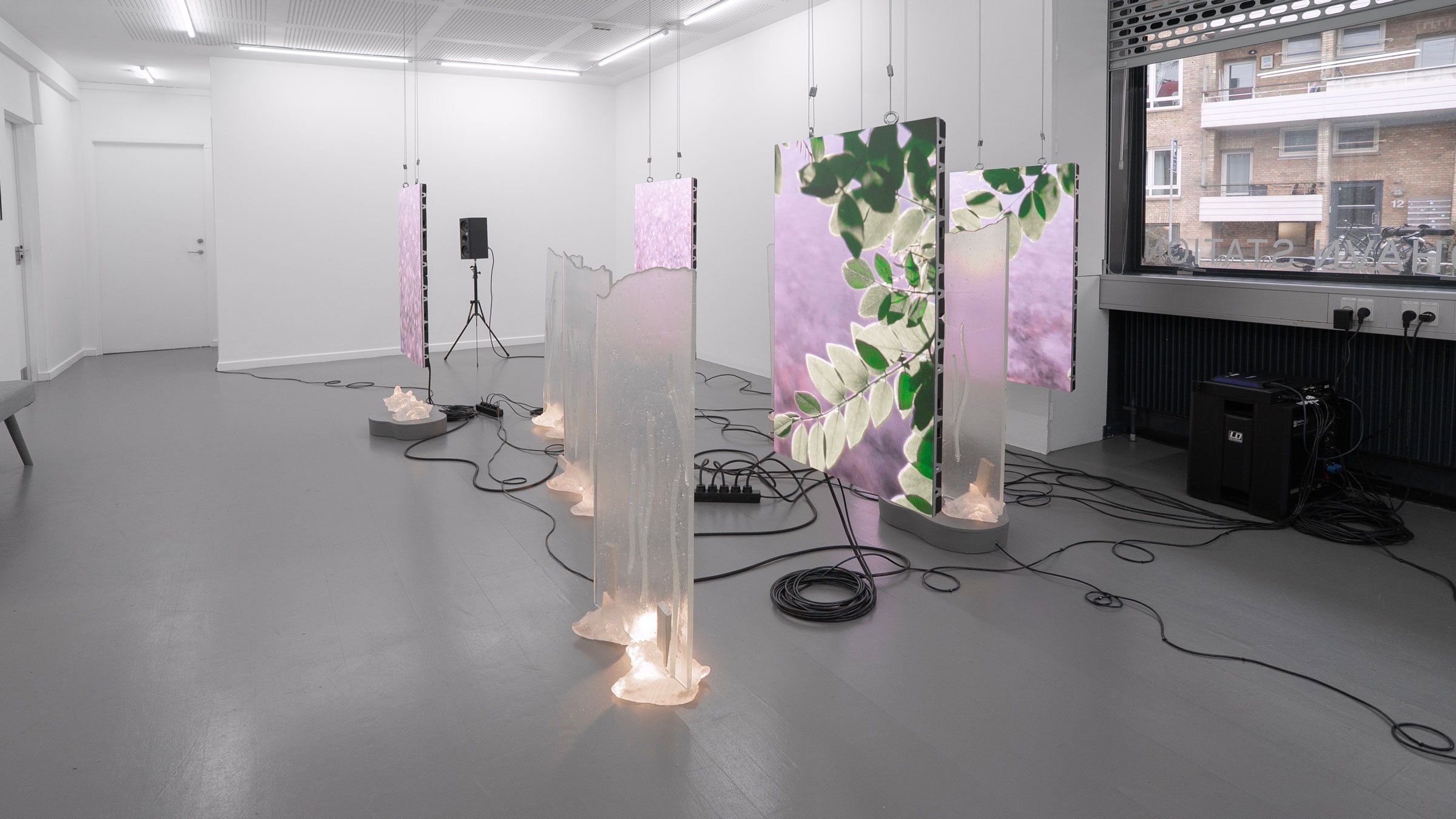 View af Lys, skygge og lækage