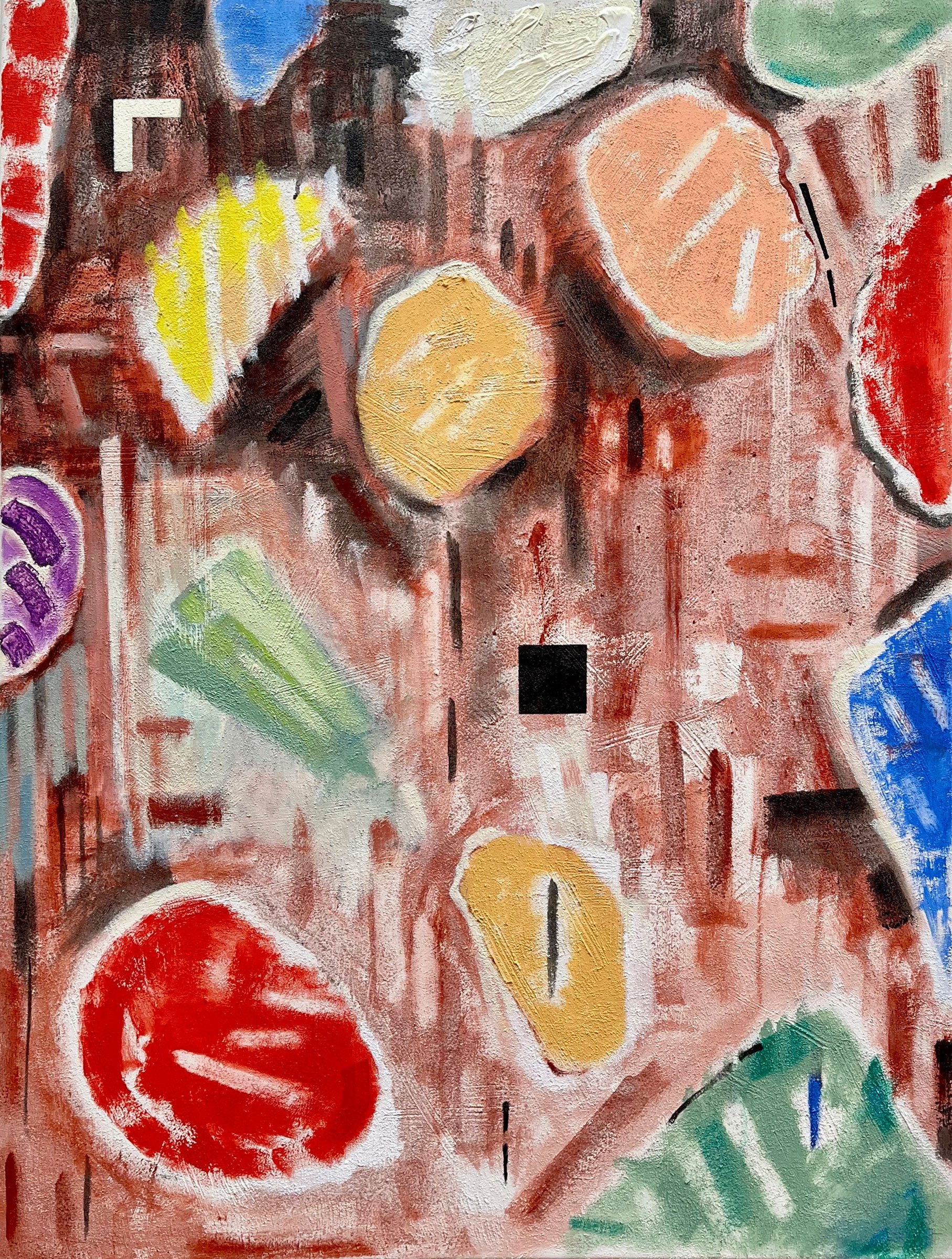 Ulla Diedrichsen: In my Dreams, 2025 Maleri på lærred 125 x 95 cm. Foto: Charlotte Fogh Gallery