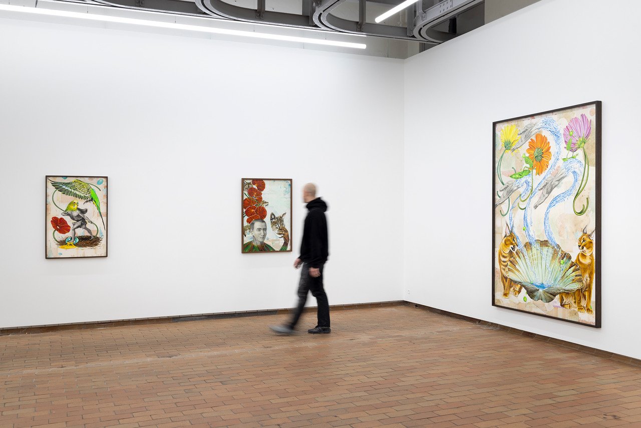 Installationsfoto fra <i>Alt Flyder</i>. Foto: Jan Søndergaard.