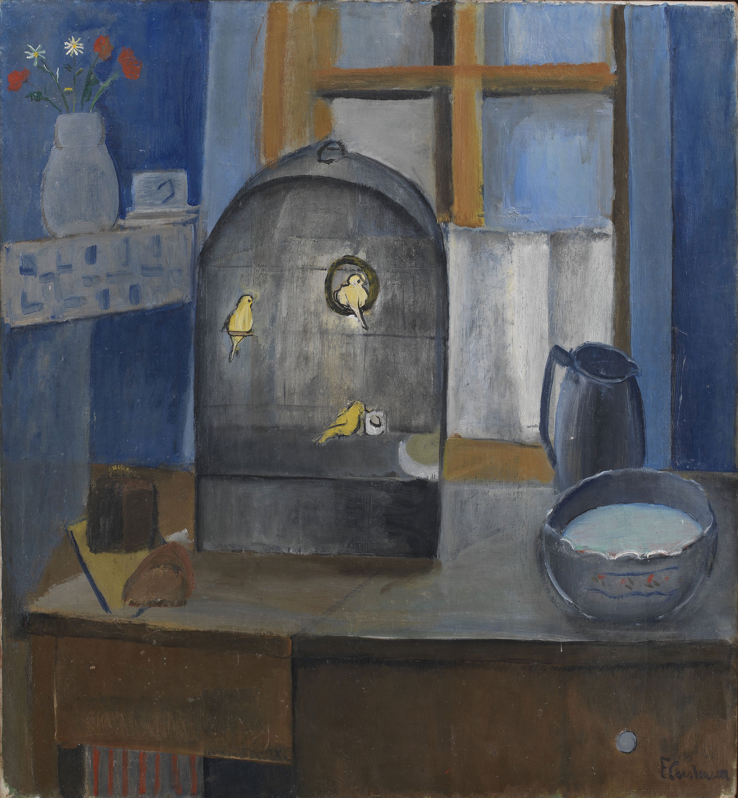 Ebba Carstensen: <i>Fuglebur</i>, 1921. Statens Museum for Kunst.