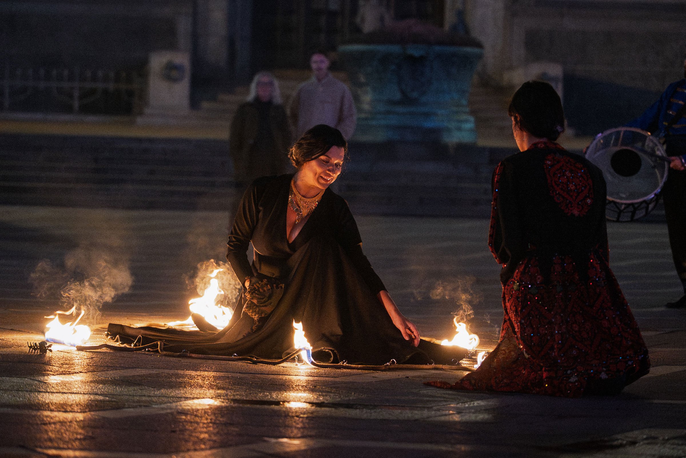 Performance af Lina Hashim. Foto: Christian Brems.