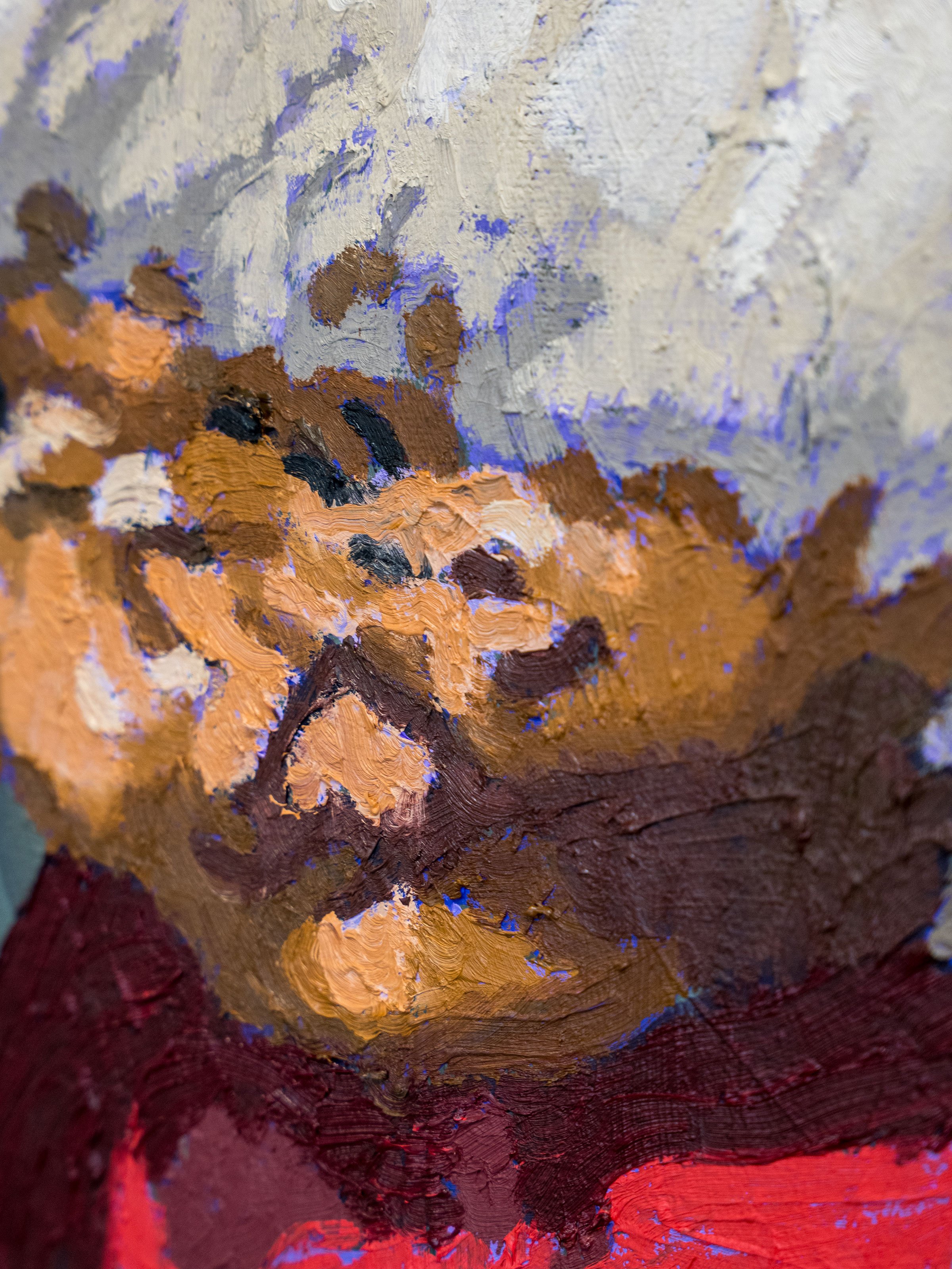 Udsnit fra Morten Underbjergs <i>Mund fuld af hø</i>. Foto: Morten Underbjerg